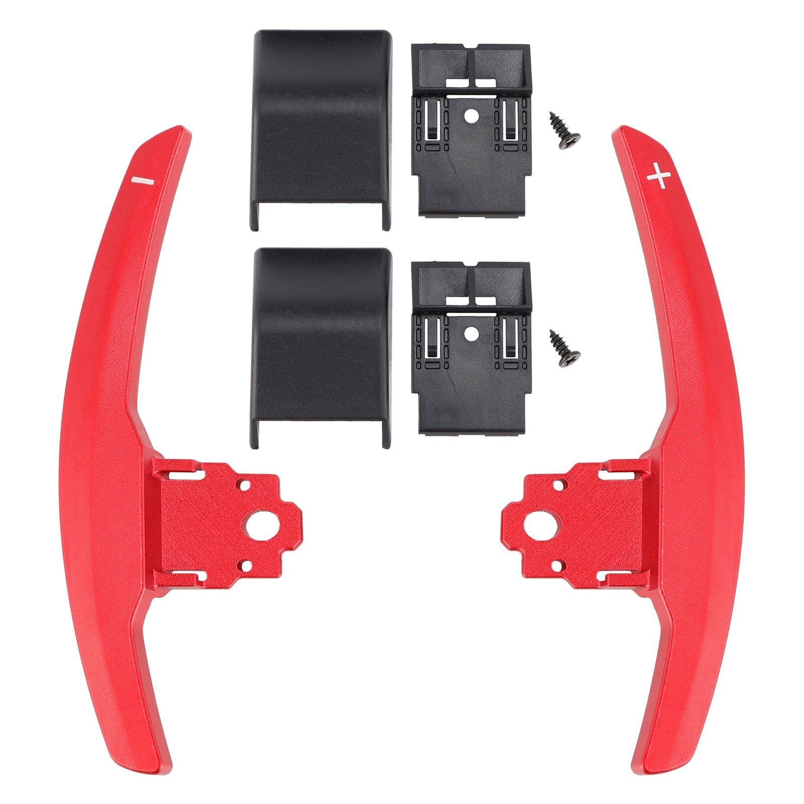 Paddle Shifter Extension For BMW F Series F30 F31 F32 F10 X3 X5 Aluminium Red