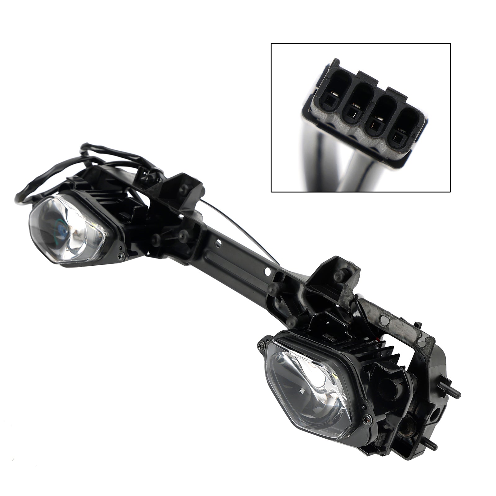 2017-2023 Yamaha Yzf-R6 Front Headlight Grille Headlamp Led Protector Clear