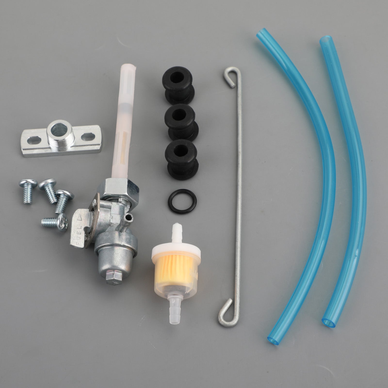 New Replacement Plastic Fuel Tank with Gas Cap Fit for Honda ATC250ES Big Red 250 1985 1986 1987 Three Wheeler Generic