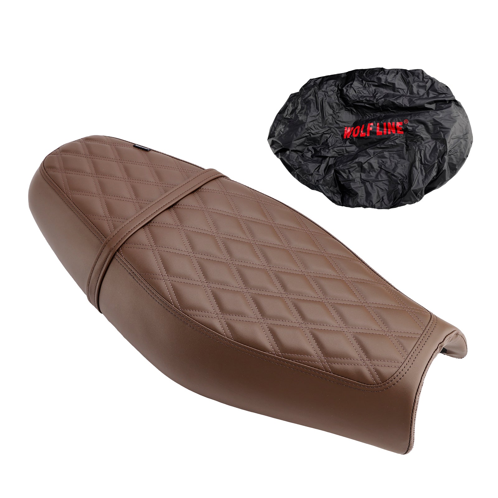 Replace Front Rear Driver Passenger Seat Blackc For Street Twin Speed Twin 900 BrownC