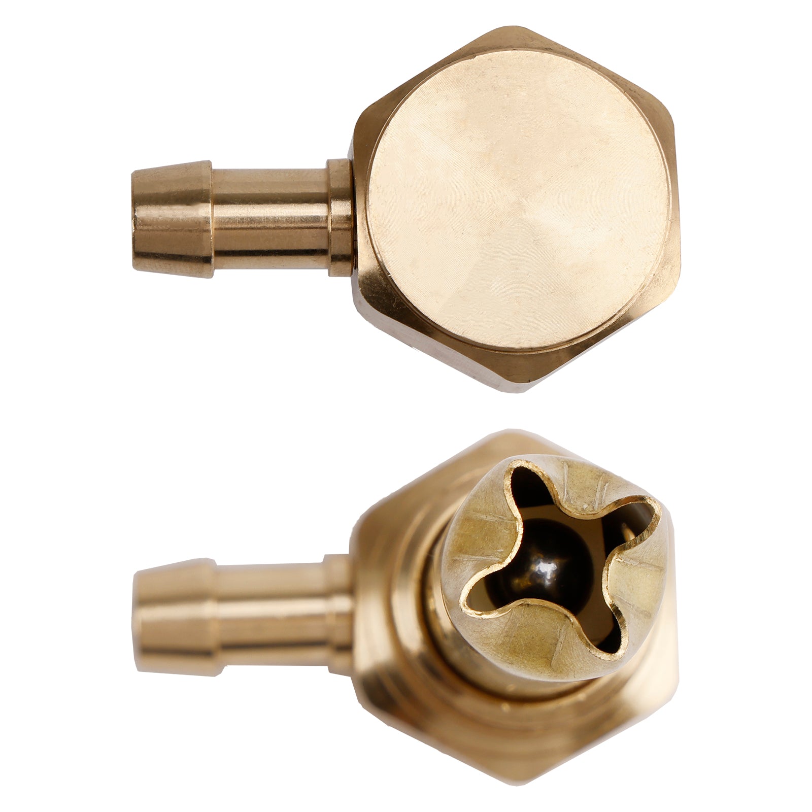 2X 5/16" ID Hose Single Barb Fuel Tank Vent Assy 20560284 For Kenworth Volvo