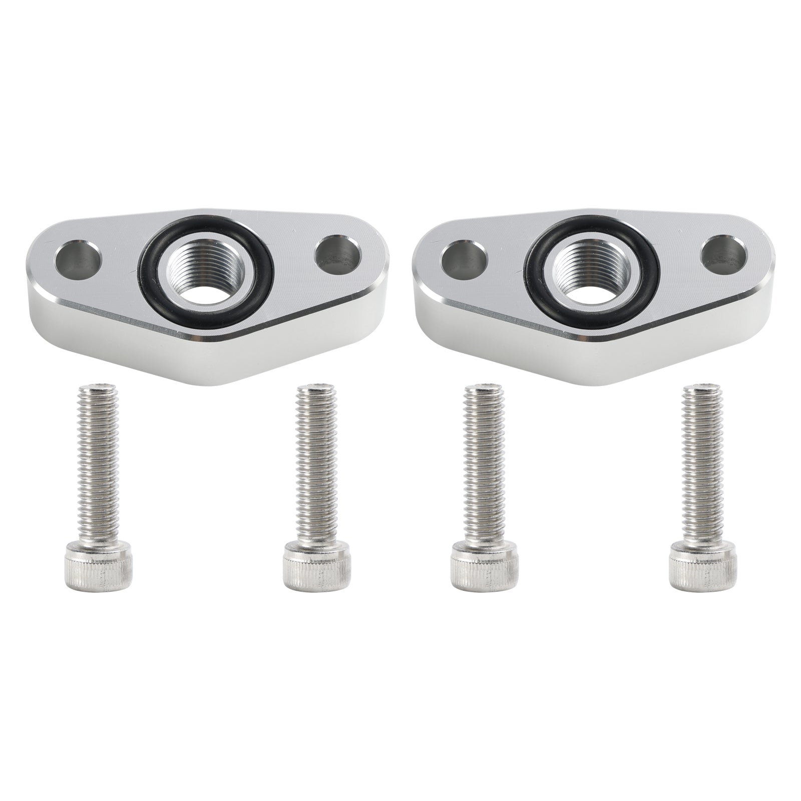 2 Pack Oil Pressure Sensor Adapter Plate M16 x 1.5 551623 For Chevy LS