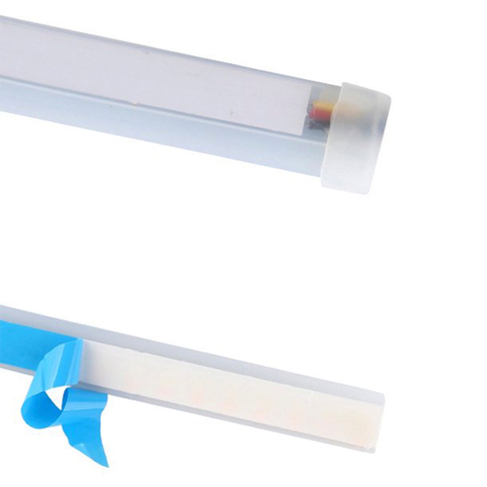 Ultra Thin Car LED Headlight Daytime Running Iridescent Light Eyebrow Strip With APP Controller 30cm