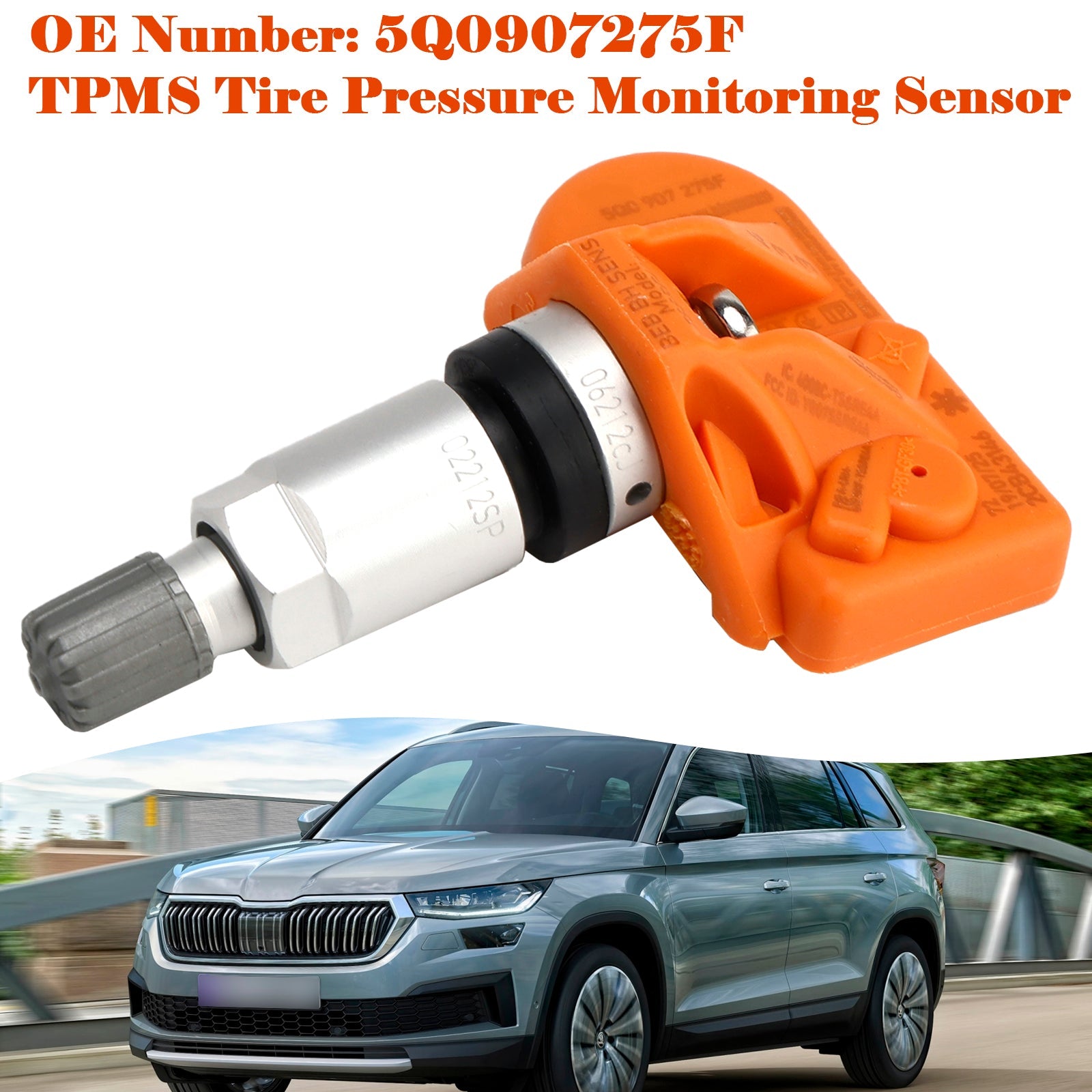 TPMS Tire Pressure Monitoring Sensor 5Q0907275F For Audi VW Porsche Skoda