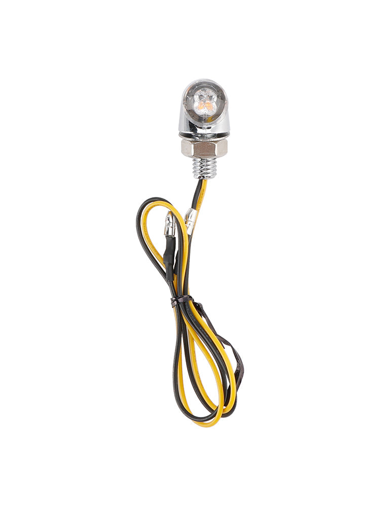 12V LED Turn Signal Indicator Light 8mm Universal Motorcycle For Honda
