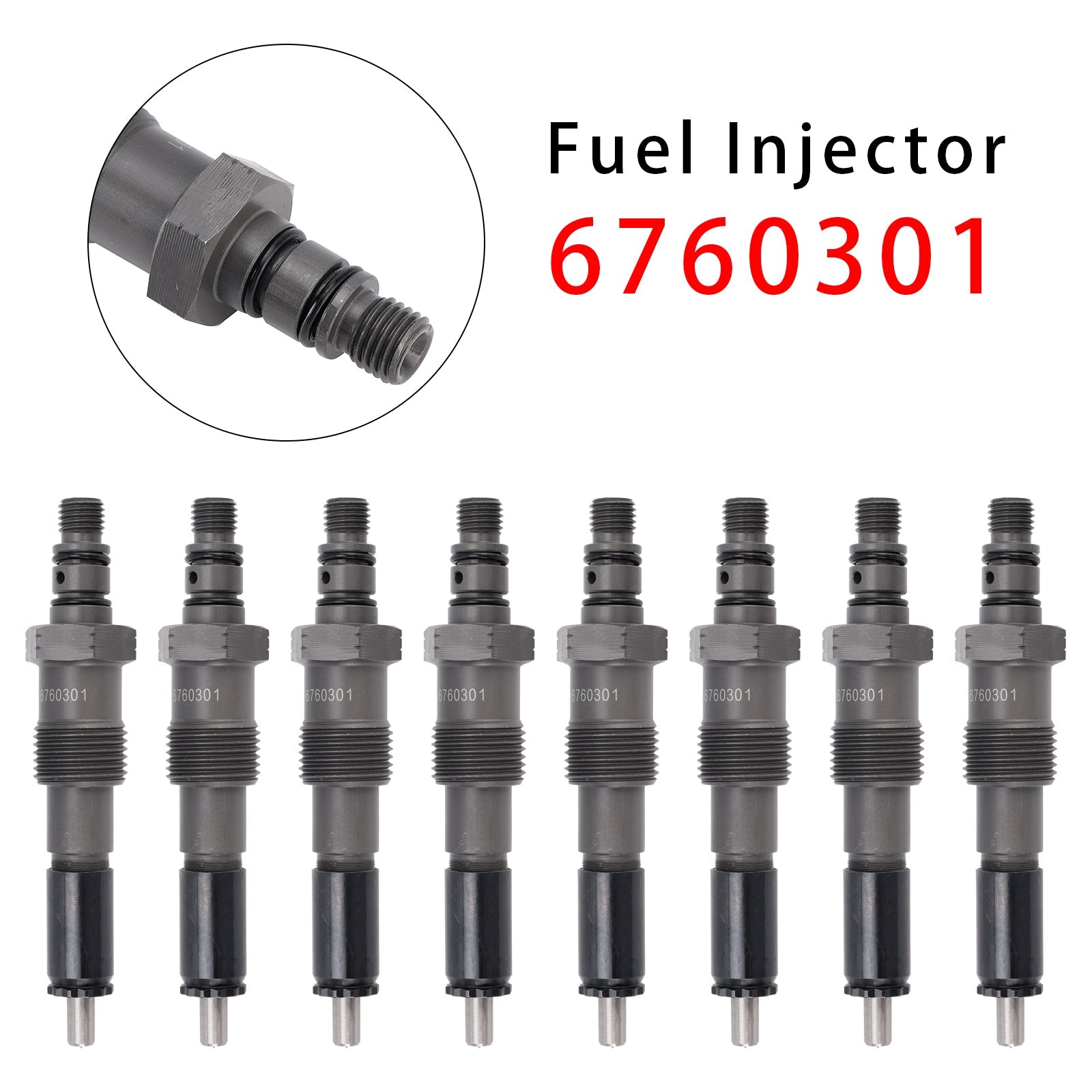 1983-1994 For Ford Non Powerstroke Diesel IDI 6.9L 7.3L 8Pcs Fuel Injector 6760301 780435