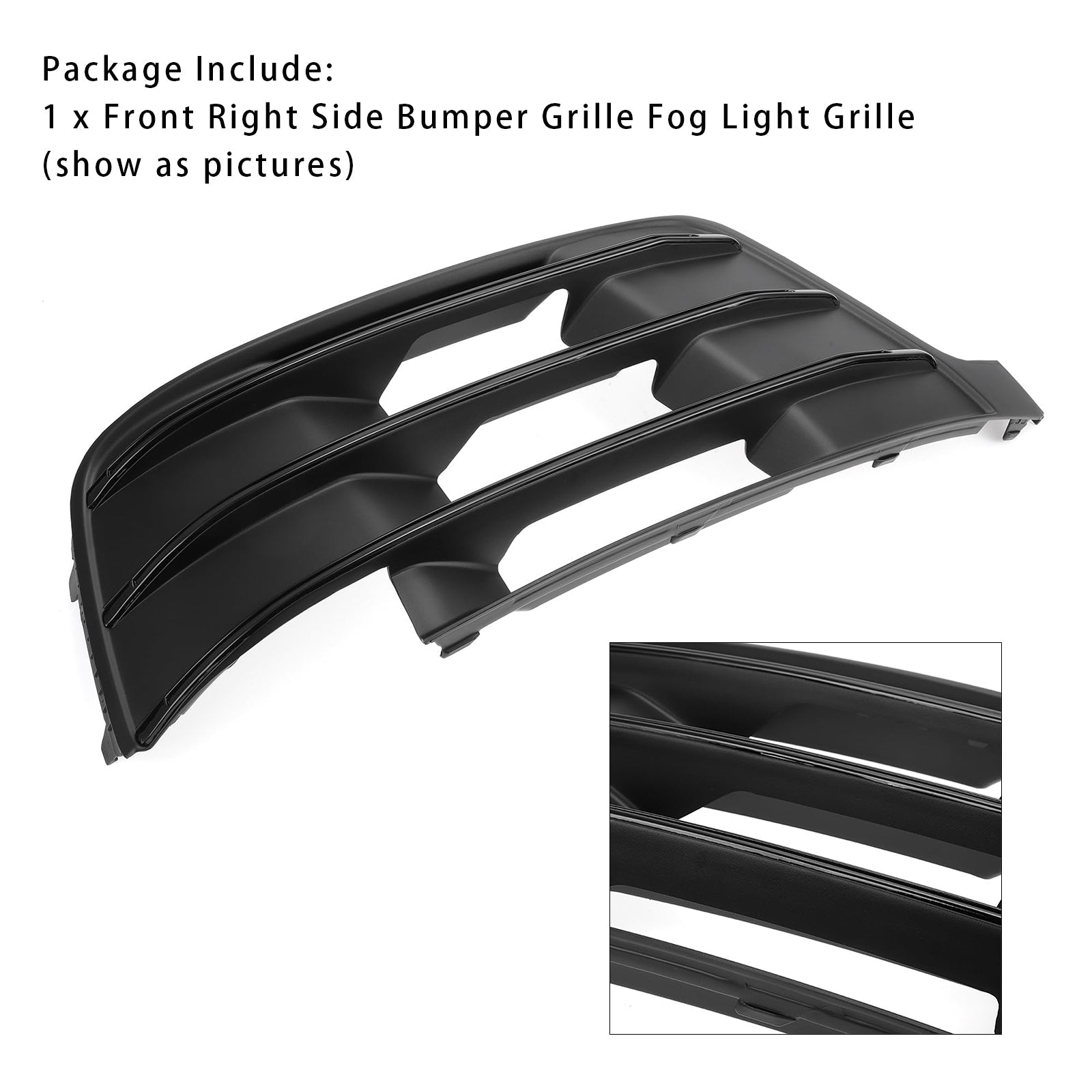 2016-2019 Audi Q7 S-Line Original Fog Light Grille Right Side 4M0807682D