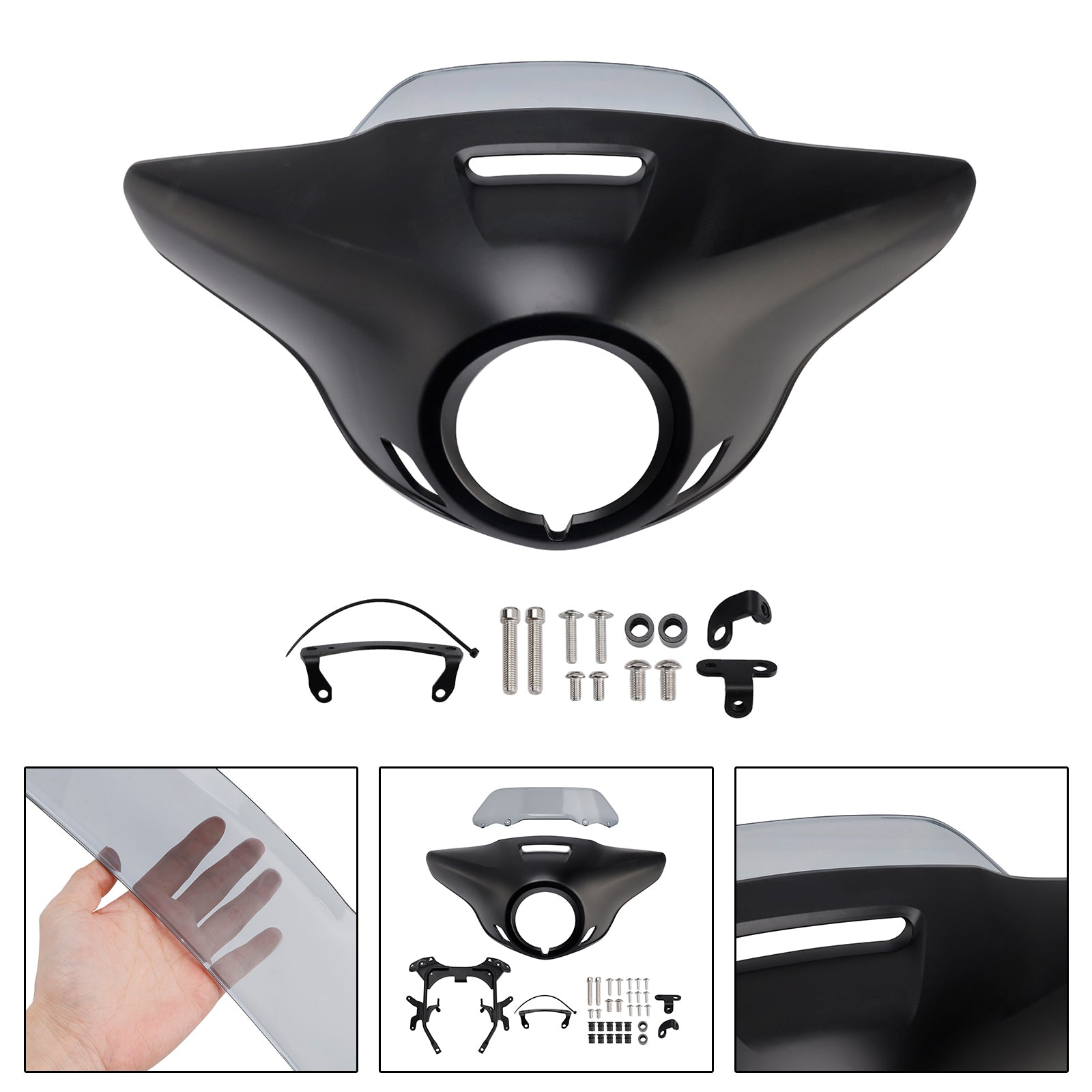 2021-2024 HONDA CM300 CM500 Windshield WindScreen Headlight Fairing