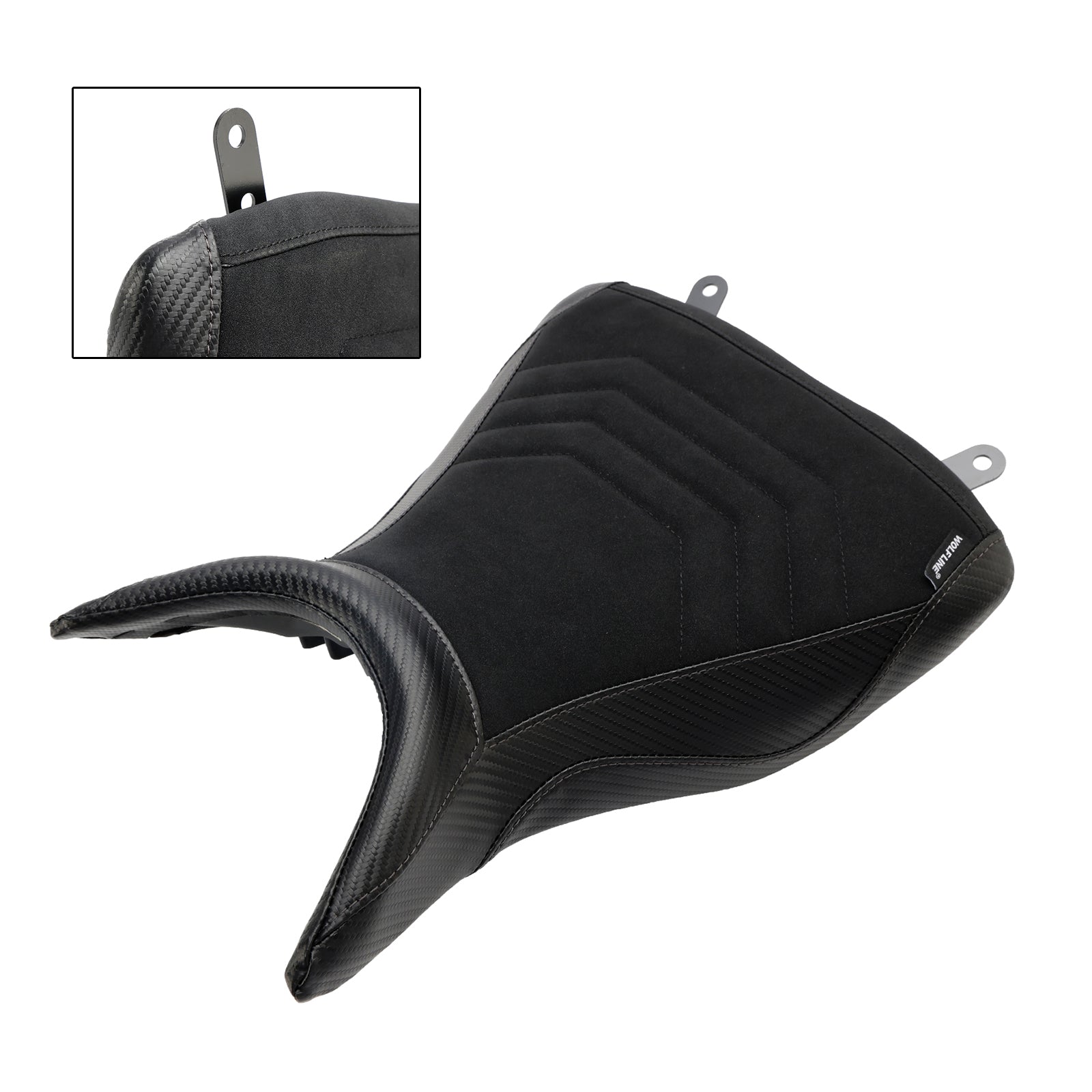 2015-2023 Yamaha Mt-03 Yzf-R3 Front Driver Raider Seat Pillion Saddle Black