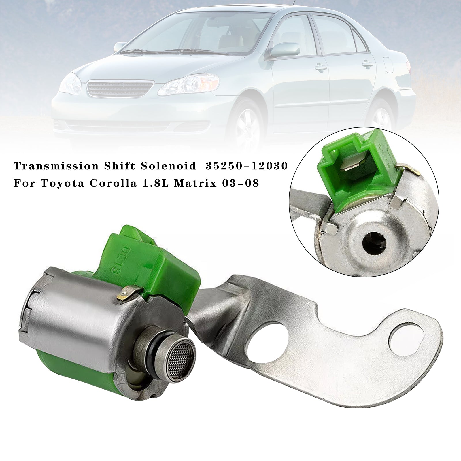 thumbnail image 2 of Gearzaar Transmission Shift Solenoid 35250-12030 – For Toyota Corolla 1.8L Matrix 2003-2008 – A245E/A246E – 5 Year Warranty 2 of 3