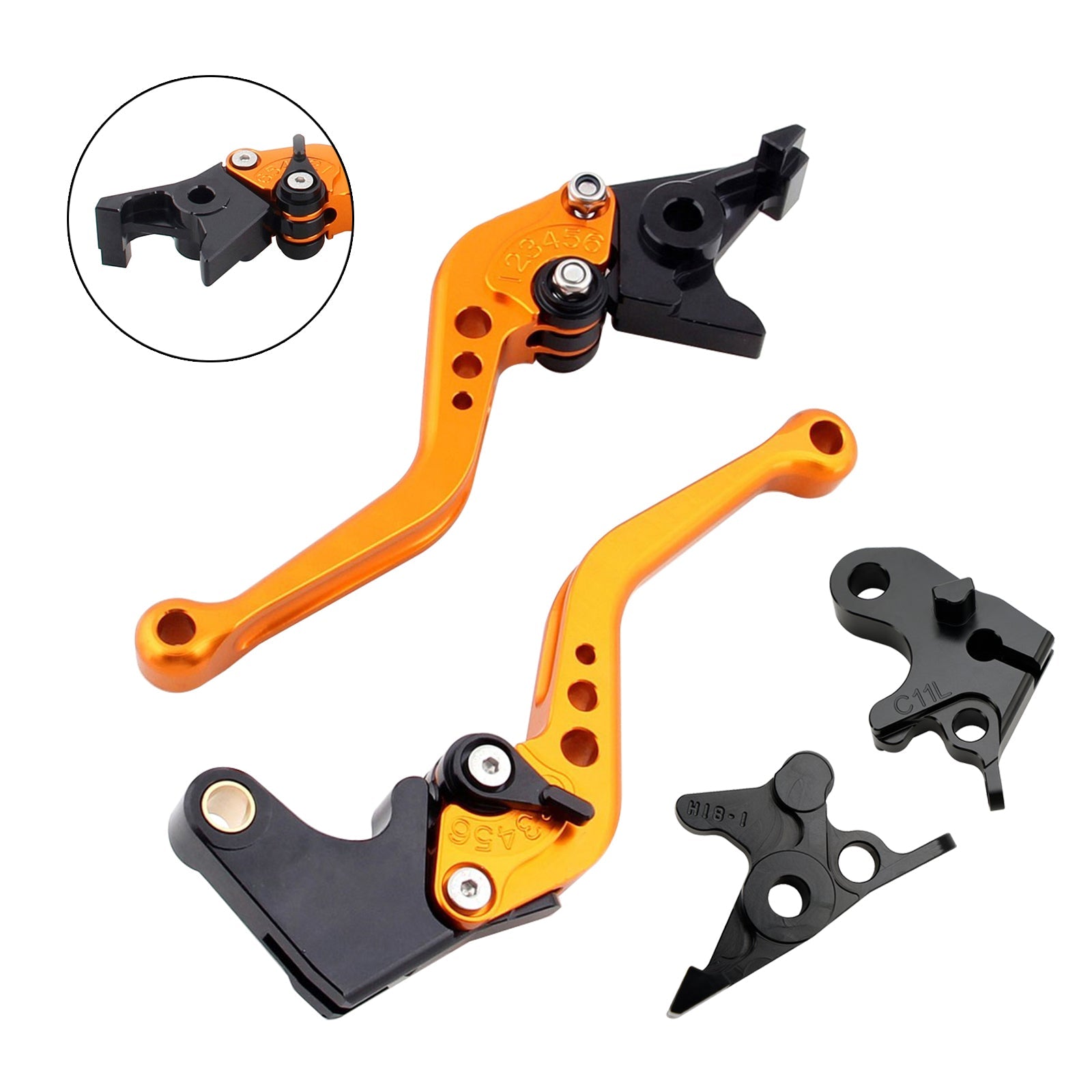 2020-2021 HONDA CRF1100L Africa Twin NEW Short Clutch Brake Lever