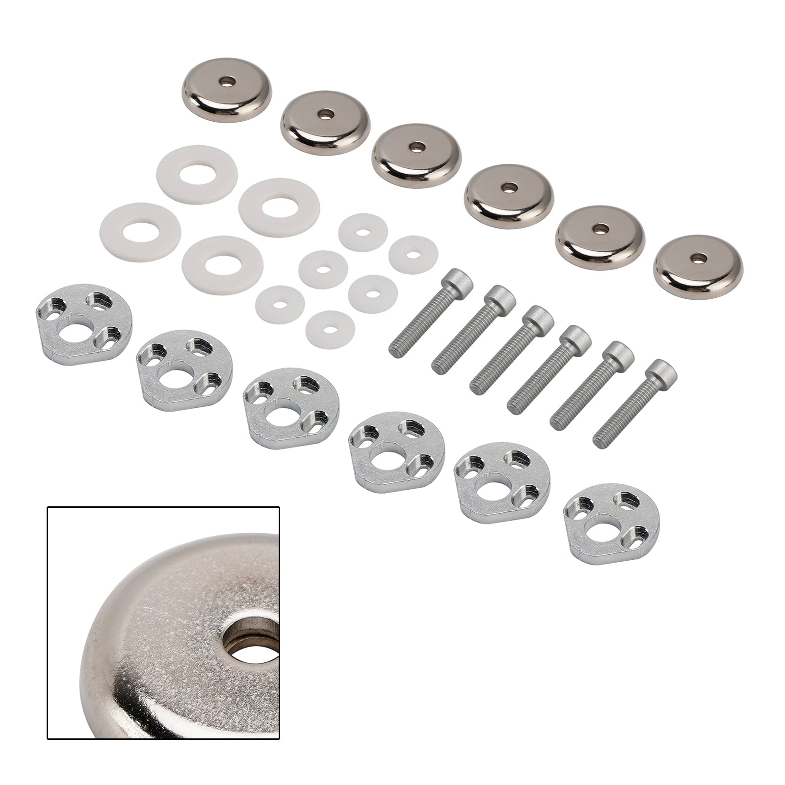 Magnetic Side View Mirror Mounts Set For Can-Am Spyder Rt Rt-L Rt-S 2011-2017