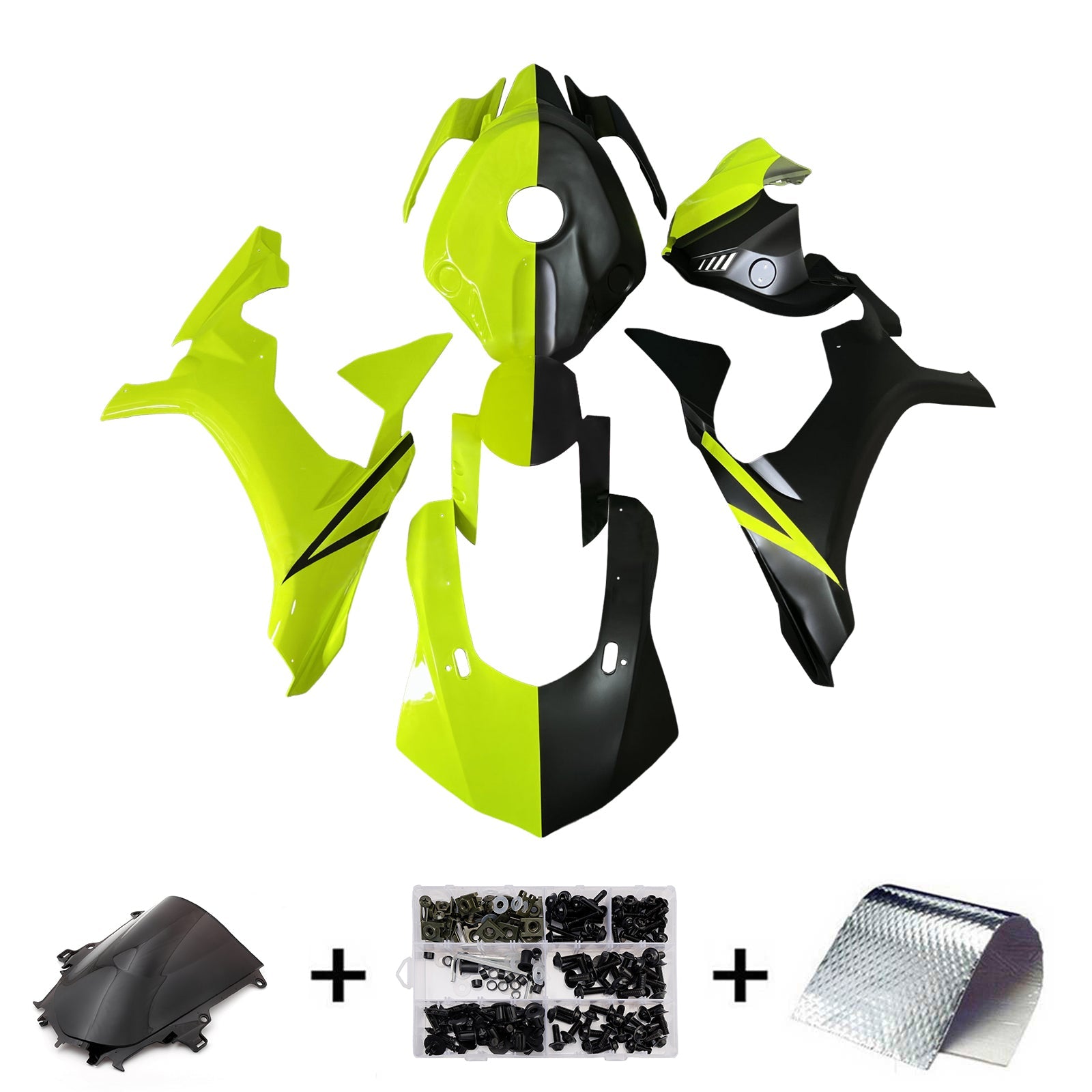 Injection Fairing Kit Bodywork Plastic ABS For Yamaha YZFR1 YZF-R1 2015-2019