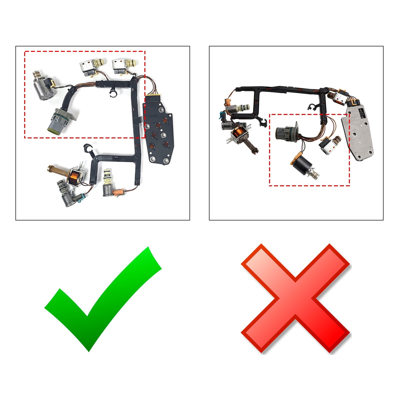 9PCS 4L60E 4L65E Transmission Solenoid Kit For GM EPC Shift TCC 3-2 PWM 93-2005