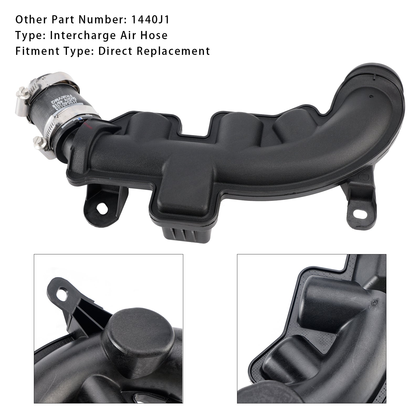 1440J1 Intercharge Air Hose For Peugeot C4 Picasso C5 DS53008 508 RCZ 1.6 THP