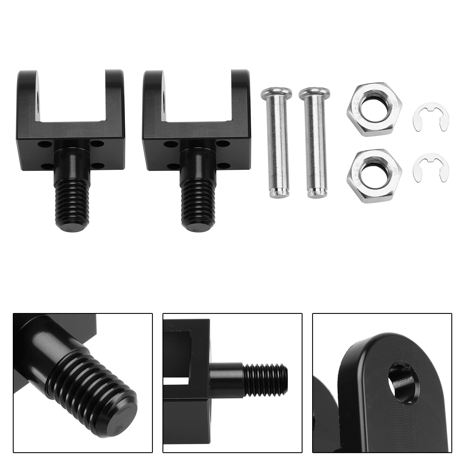 Foot Pegs Mounting Bracket fit for Sur Ron Light Bee X/S Segway X160 X260