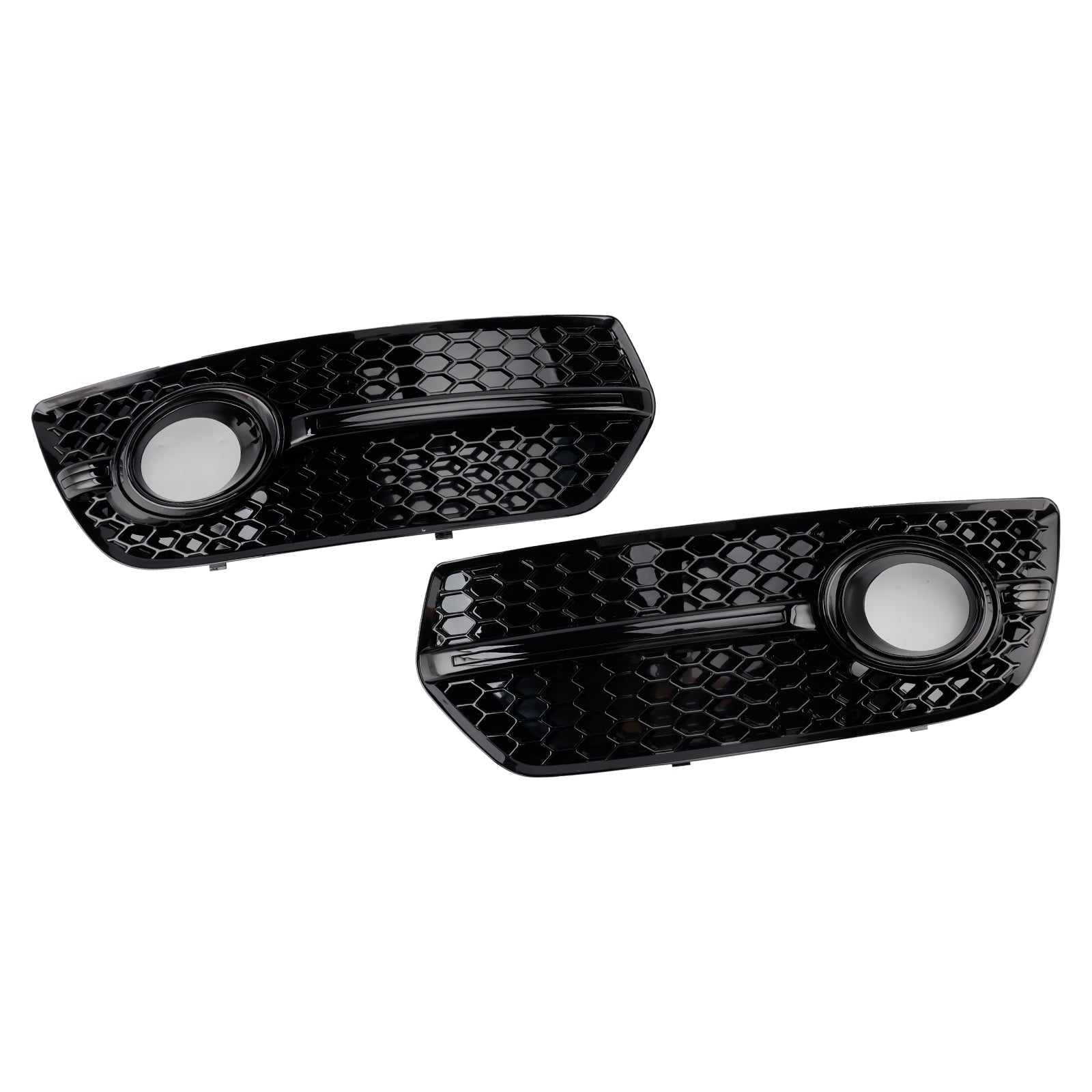 2009-2012 Audi Q5 2PCS Front Bumper Grill Fog Light Lamp Covers