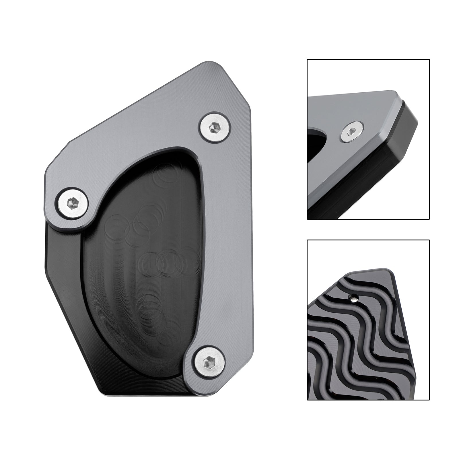 Kickstand Enlarge Plate Pad fit for Suzuki V-strom 650 DL650 XT 2011-2024