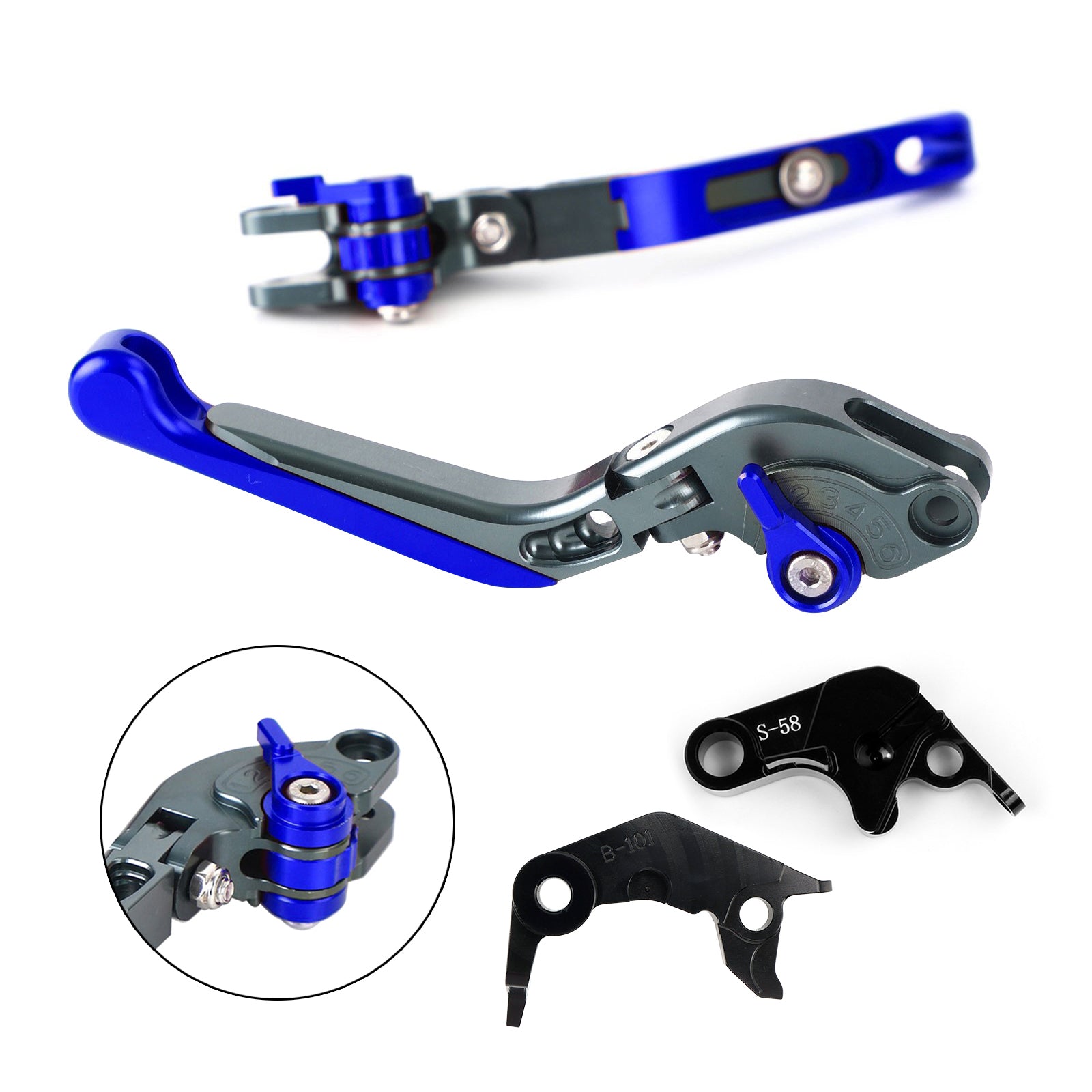 Adjustable Clutch Brake Lever fit for YAMAHA YZF R7 MT-10/SP FZ-10/SP 2022-23