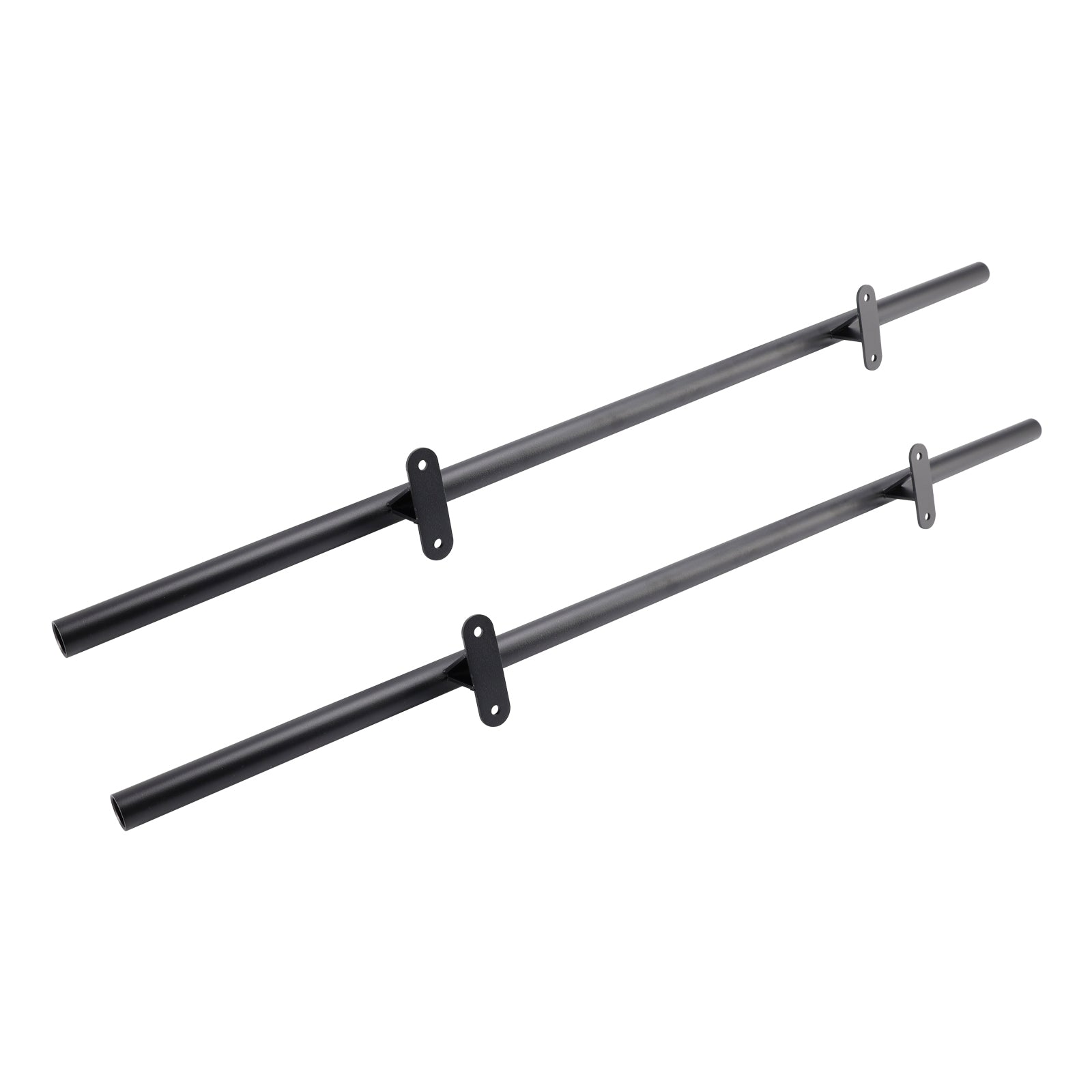 6.6FT Round Tube Rolling Library Sliding Ladder Hardware Kit with Brake