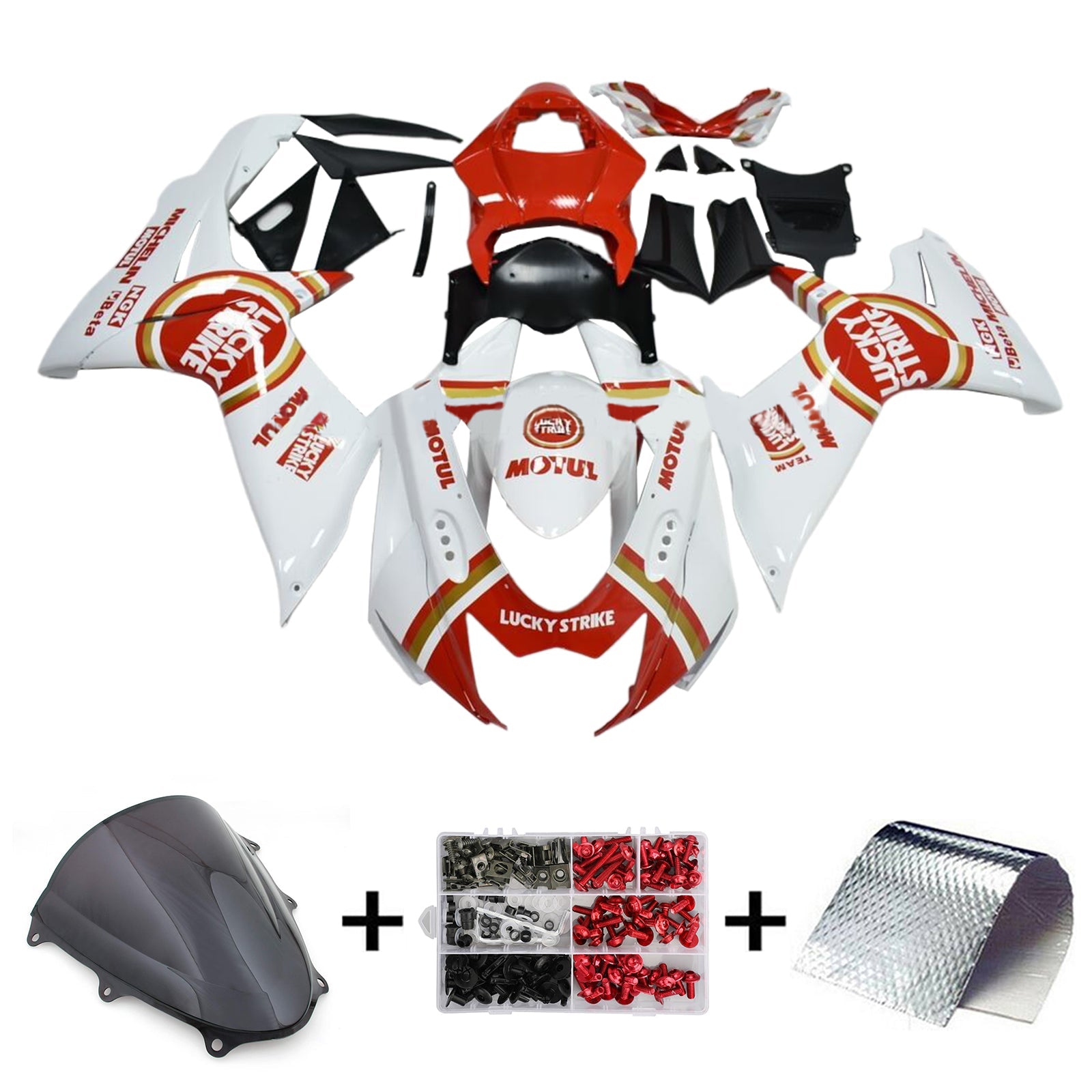 Amotopart Suzuki GSXR 600/750 2011-2025 K11 Fairing Kit Bodywork Plastic ABS