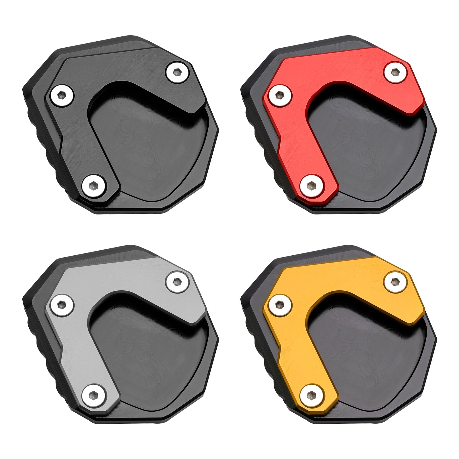 Honda XL 750 Transalp CB750 Hornet 23-24에 대한 킥 스탠드 확대 플레이트 패드