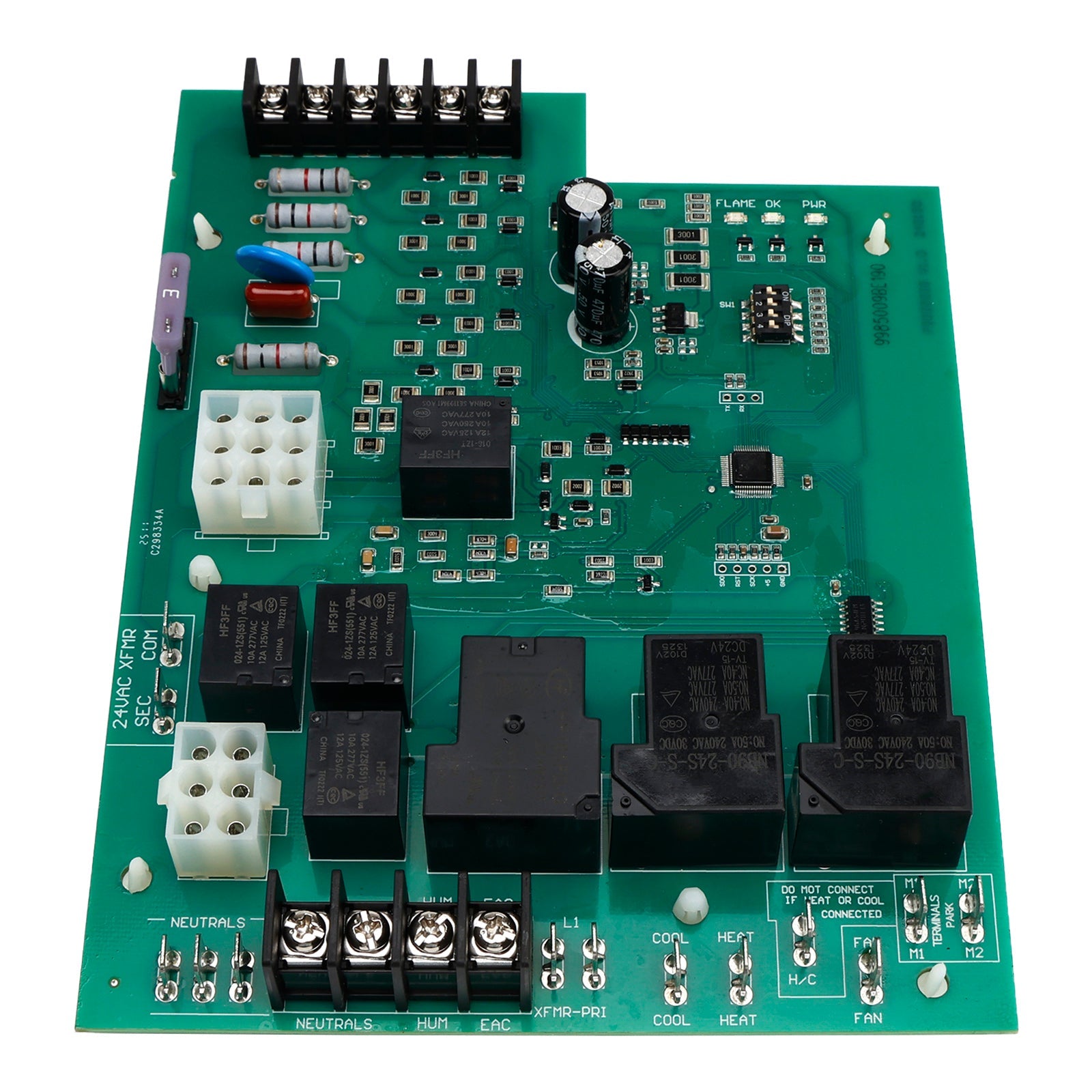 1012920A Furnace Control Board Compatible with Rheem 62-24084-82 2-24084-02