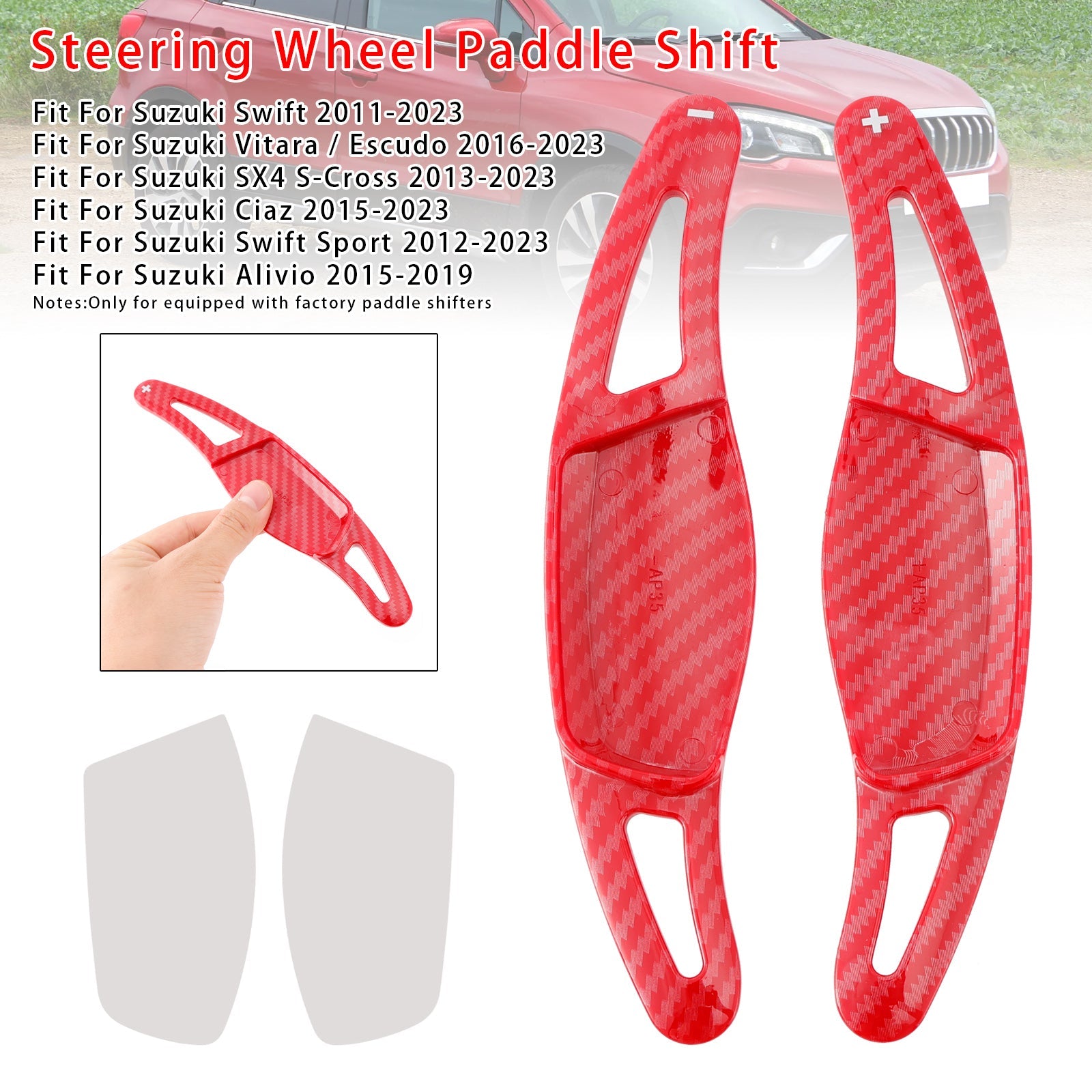 Steering Wheel Paddle Shifter Extension For Suzuki Swift Vitara