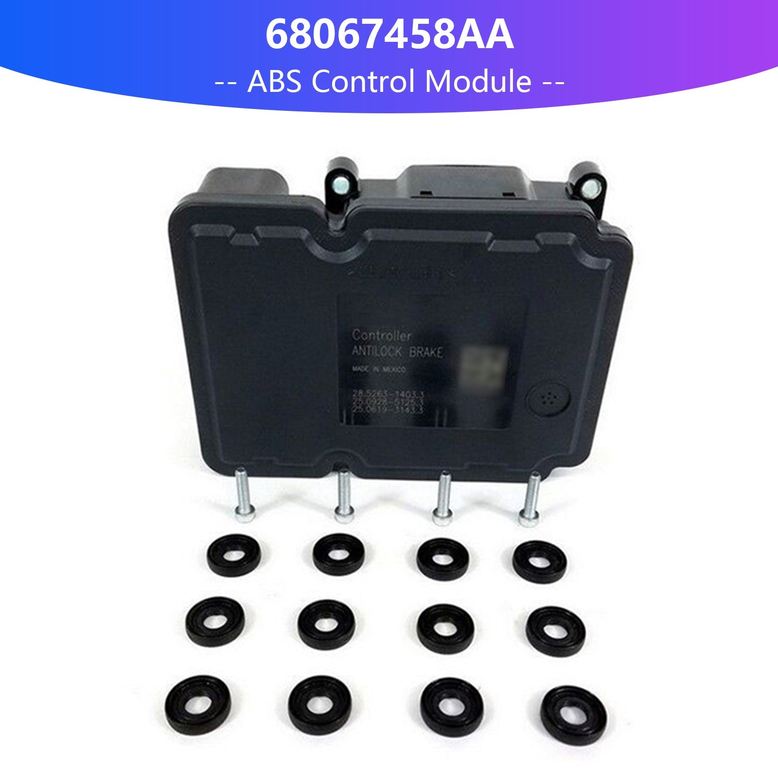 New 68067458AA ABS Control Module for Jeep Wrangler 2010 3.8L V6