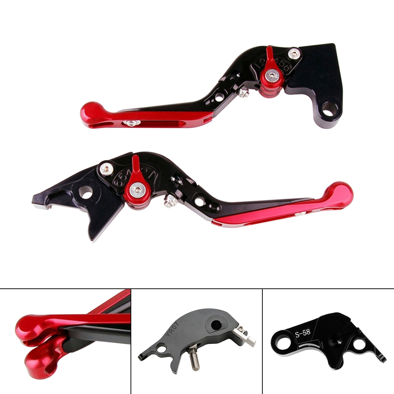 Adjustable Clutch Brake Lever fit for YAMAHA YZF R7 MT-10/SP FZ-10/SP 2022-23