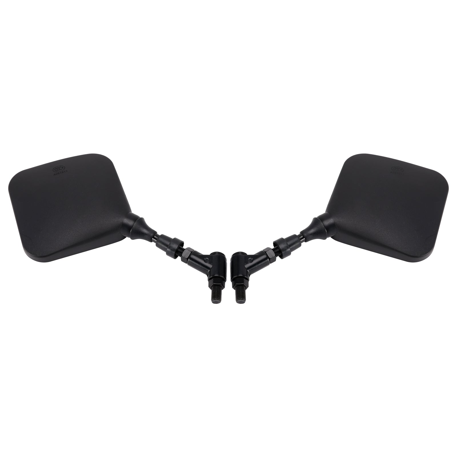 OUMURS Black Side Mirrors For Suzuki DR200/250/350/400/650 – Pair (Left & Right)