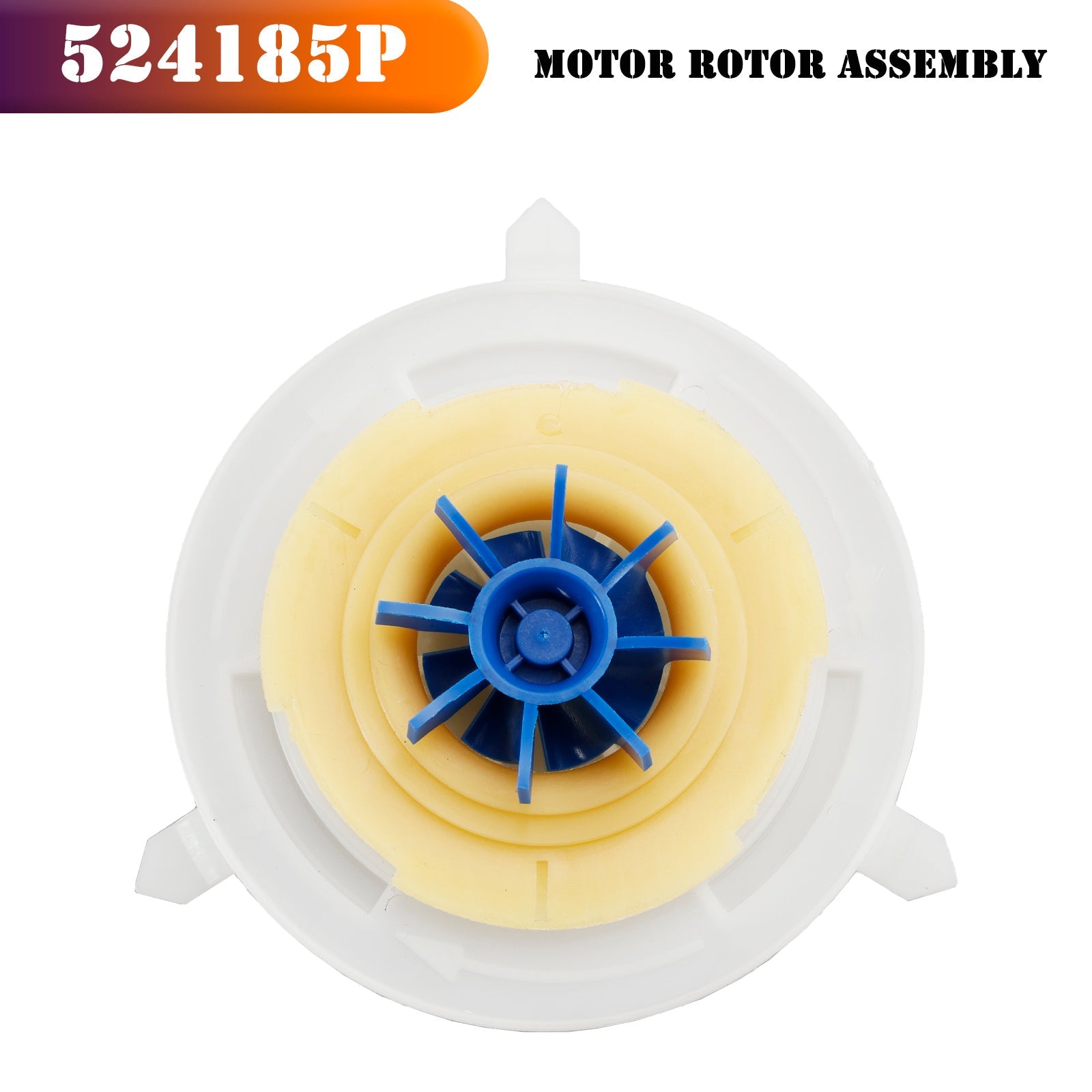 524185P Motor Rotor Assembly for Fisher & Paykel Dishwasher Pump Motor