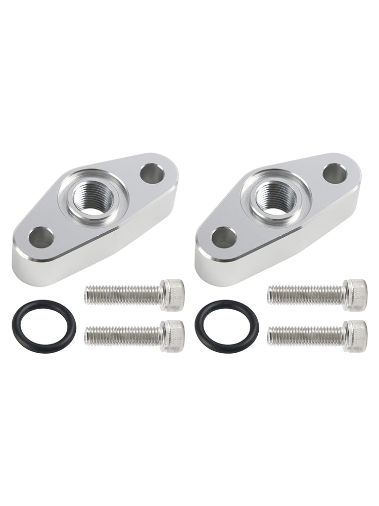 2 Pack Oil Pressure Sensor Adapter Plate M16 x 1.5 551623 For Chevy LS