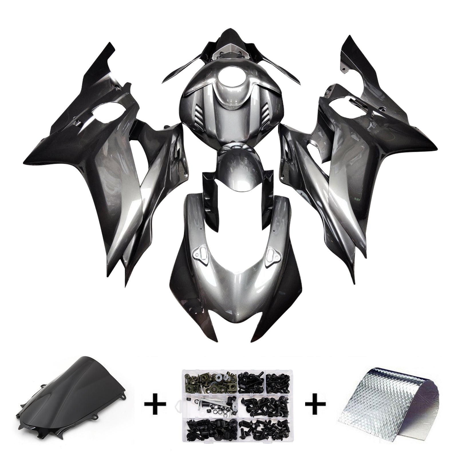Injection Fairing Kit Bodywork Plastic ABS fit For Yamaha YZF-R6 2017-2023