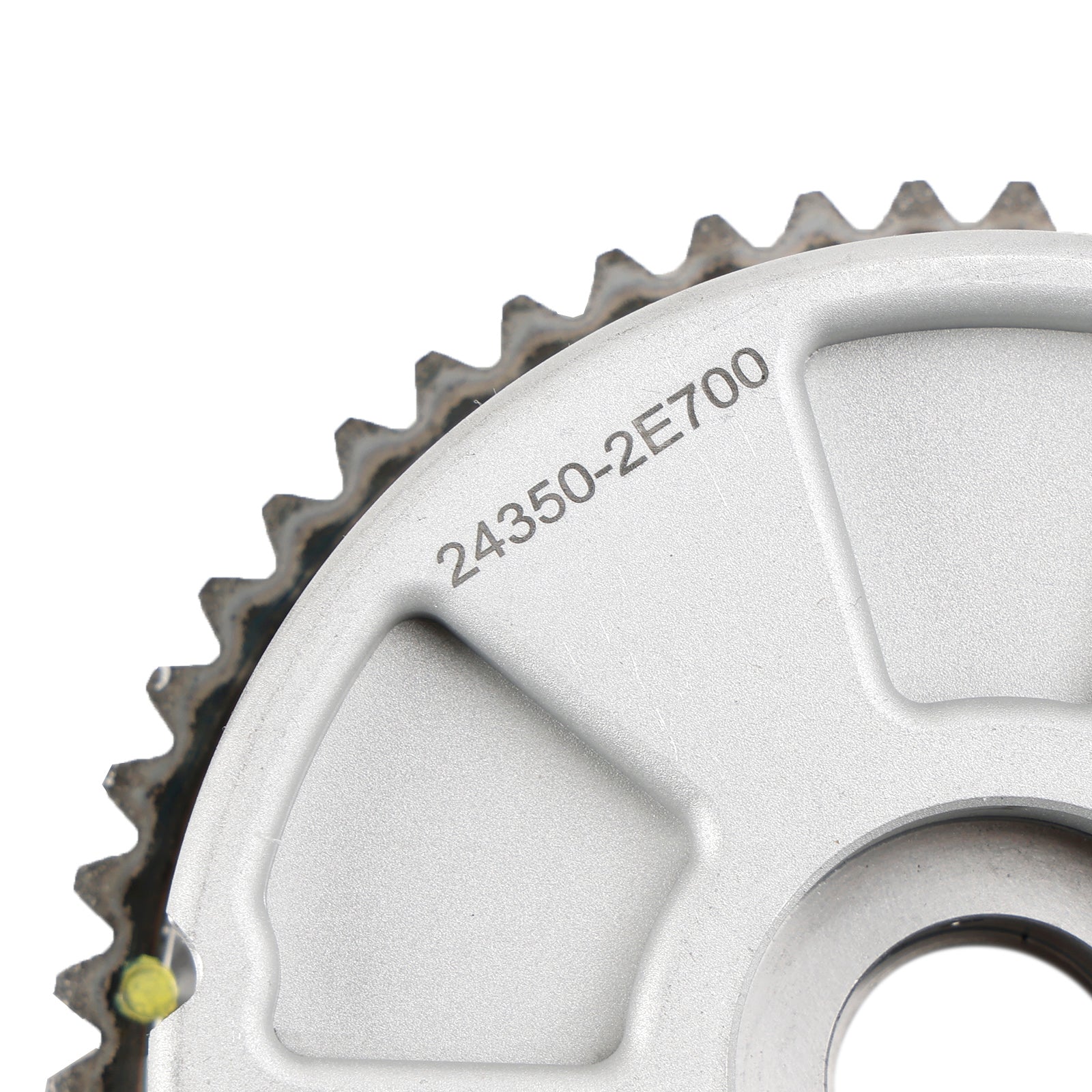 2017-2020 터보 차저 엔진 배기 및 흡기 VVT 캠 샤프트 기어 스프로킷 243502E700 243702E020없는 Elantra 세단 2.0L