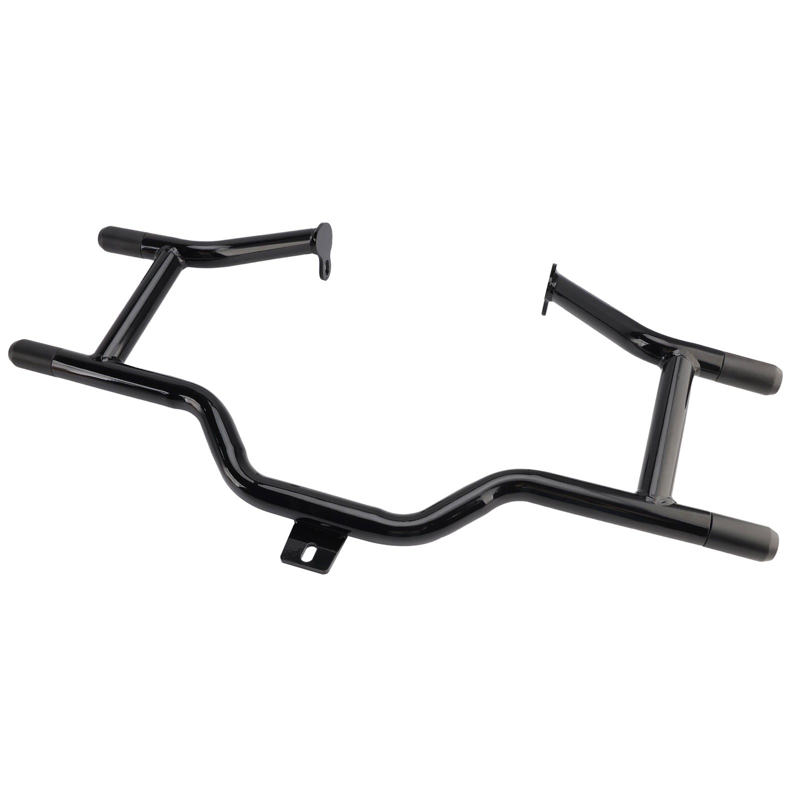2014-2023 For Harley Road King Police FLHP Engine Guard Crash Bar Frame Protector Bumper Black