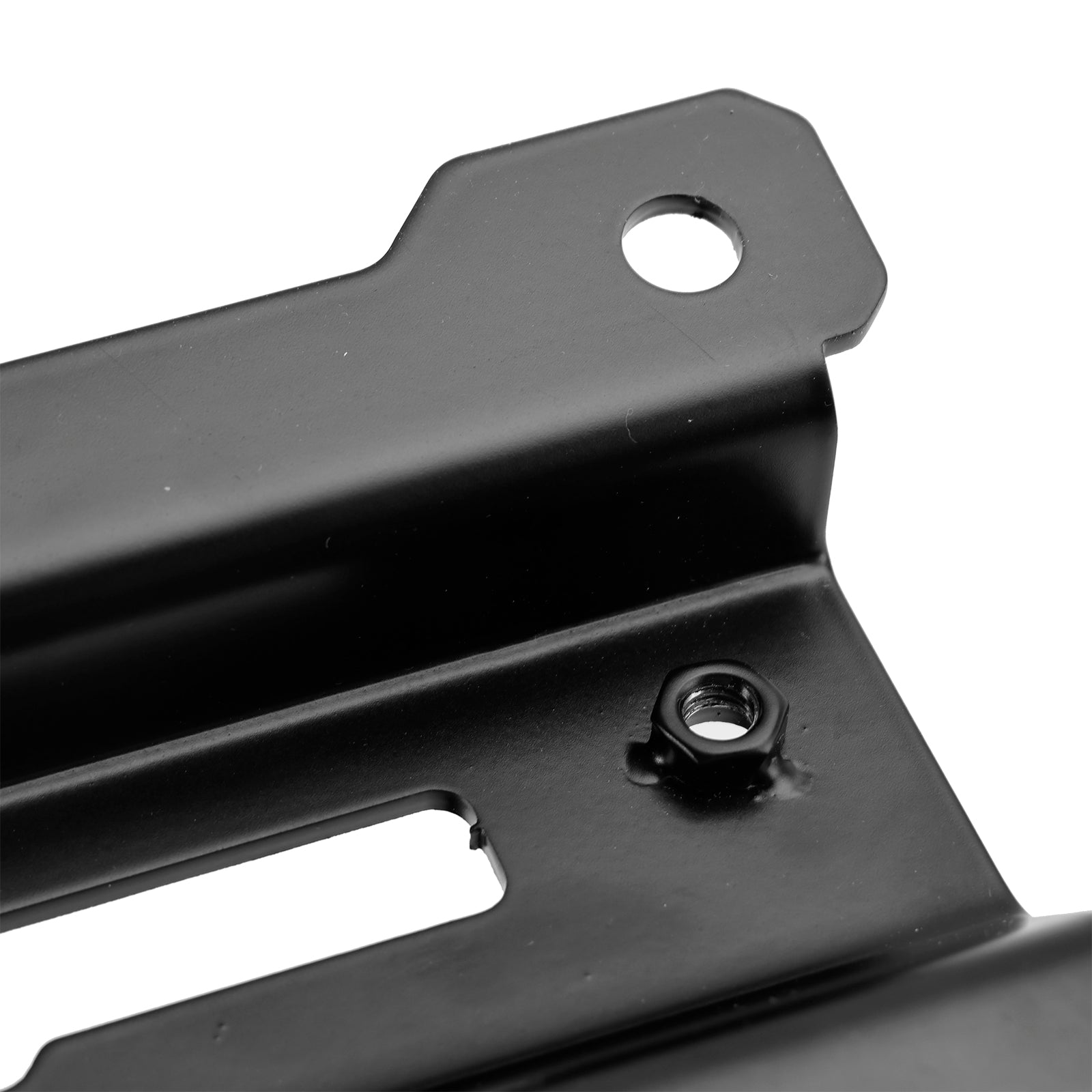 BLACK ALUMINUM TOP RACK CARRIER LUGGAGE PLATE FOR TIGER 850 SPORT 2021-2024