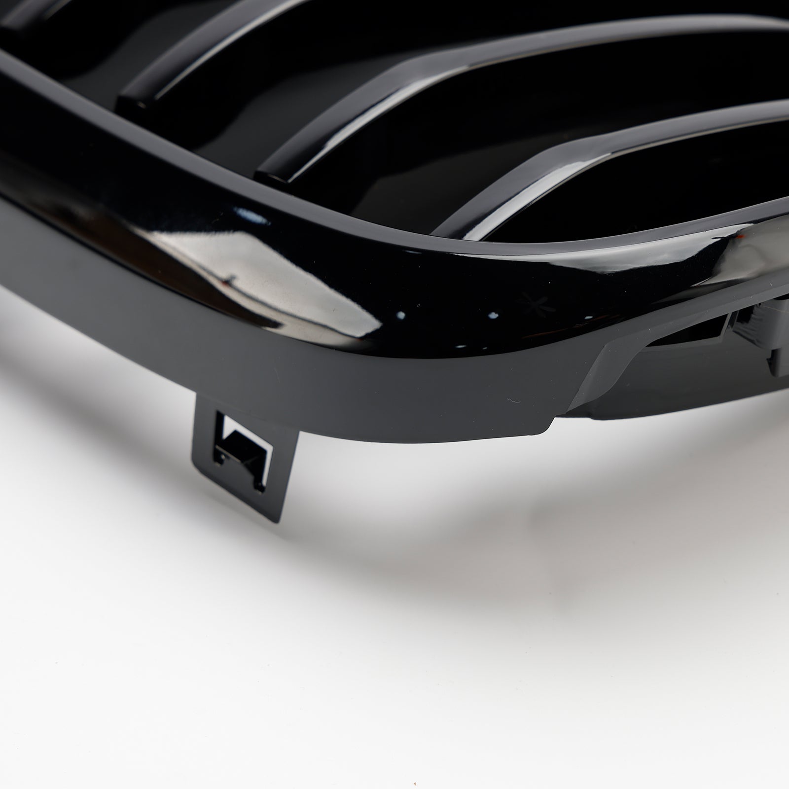 광택 검은 전면 신장 그릴 메쉬 그릴 피트 BMW X4 G02 X3 G01 G08 2018-2021