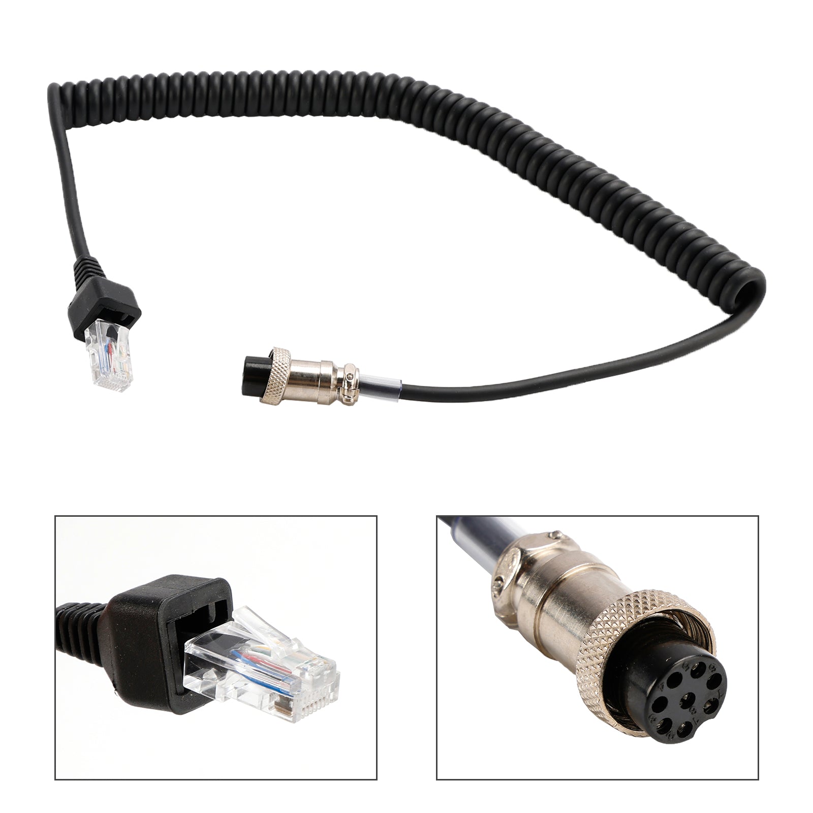 MH-31B8 Microphone Cable For Yaesu FT847 FT920 FT950 Intercom Microphone Cable