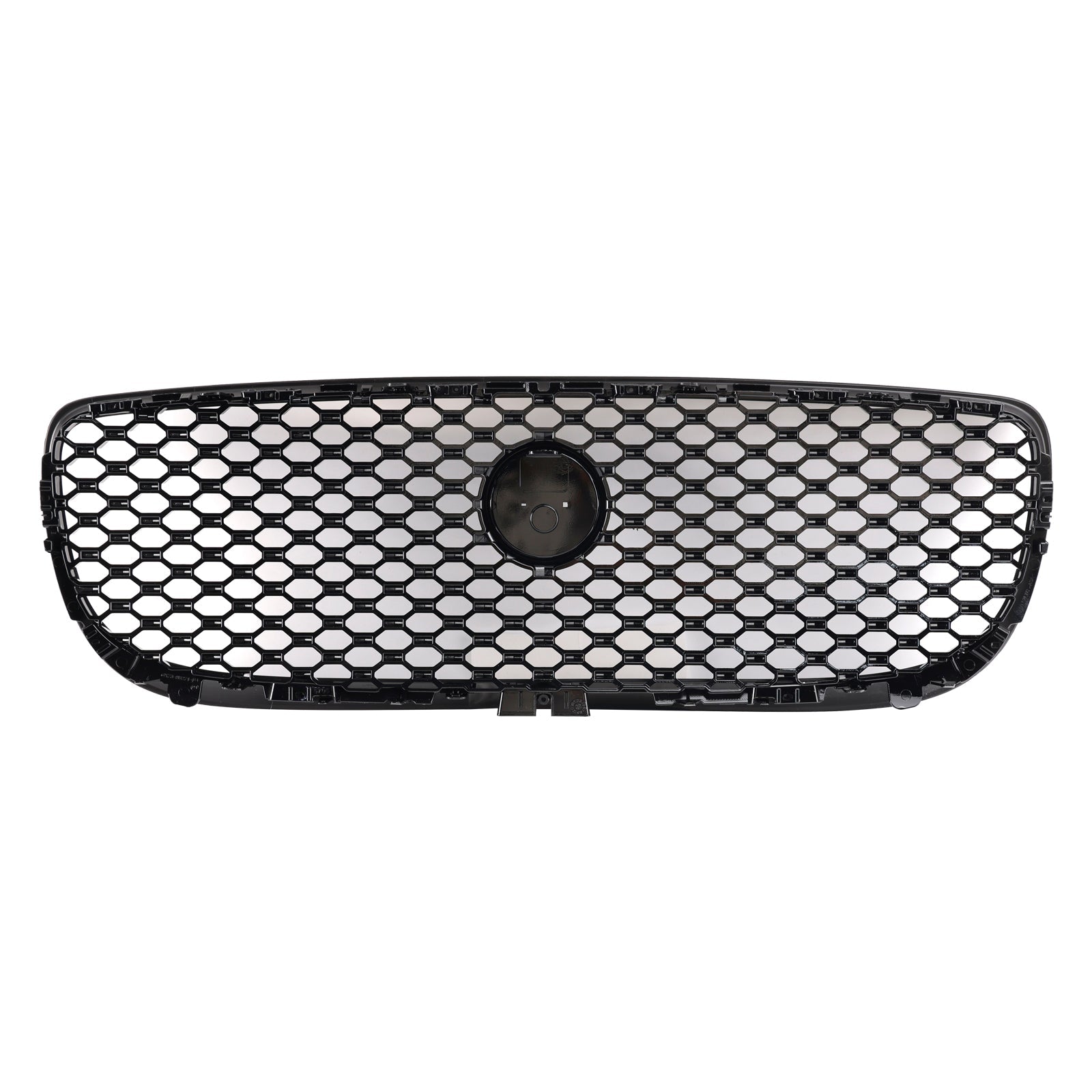 Gloss Black Honeycomb Front Bumper Grille Grill Fit Jaguar XE 2015-2018