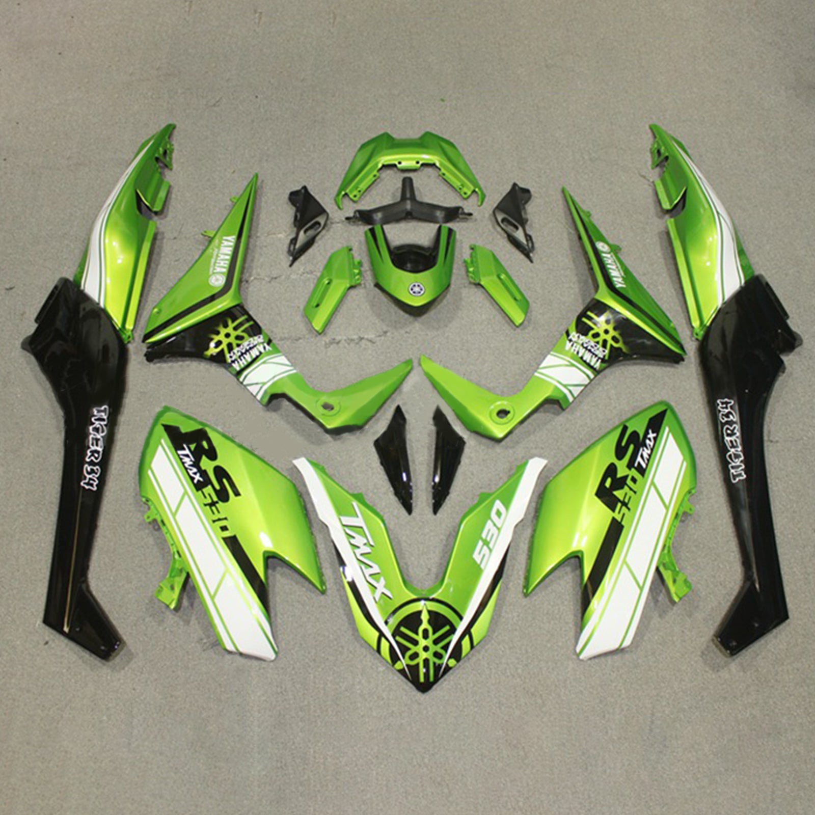 Amotopart Yamaha T-Max Tmax530 2017-2018 페어링 키트 차체 복근