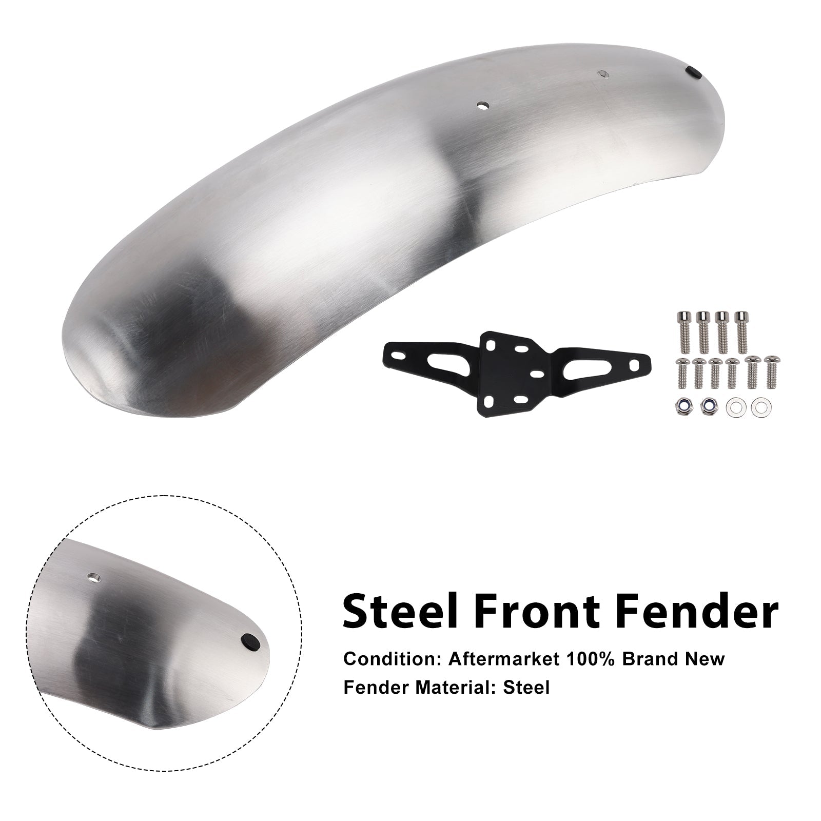 Steel Front Fender Mudguard For Street Scrambler 900 Speed Twin 900