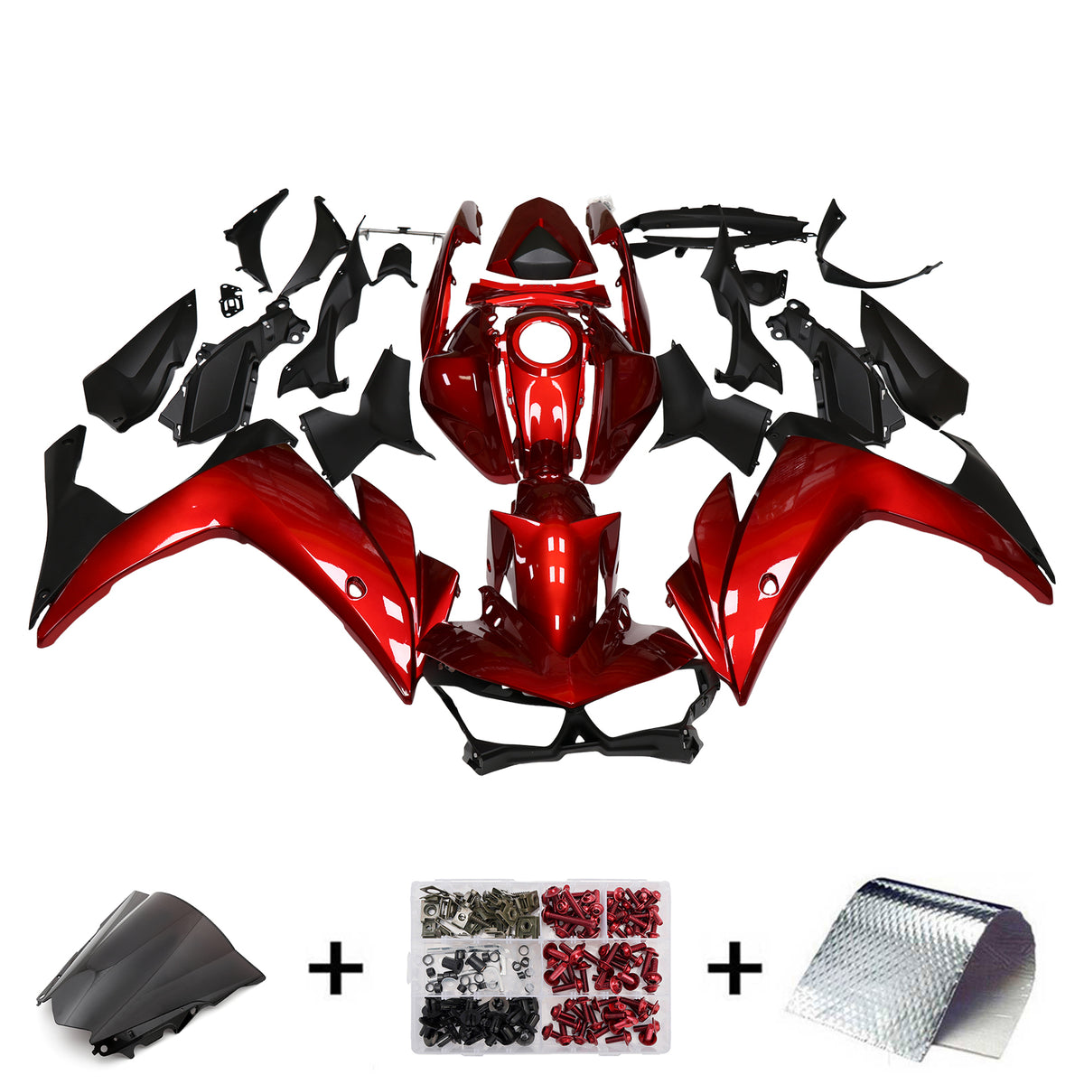 Injection Fairing Kit Bodywork ABS For Yamaha YZF-R3 2014-2018 R25 2015-2017
