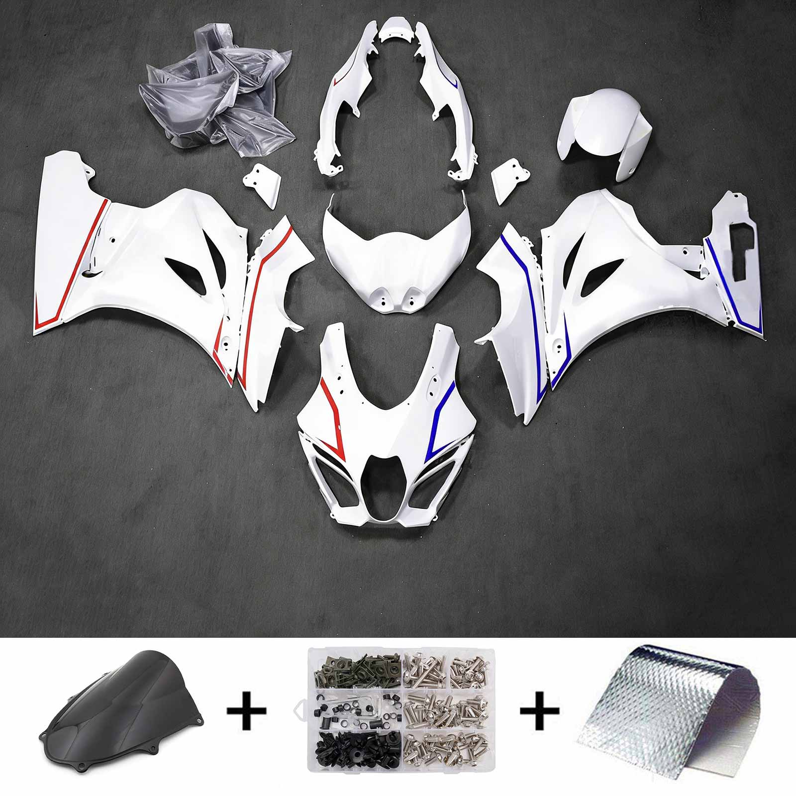 Injection Fairing Kit Bodywork Plastic ABS For Suzuki GSXR1000 2017-2026 K17