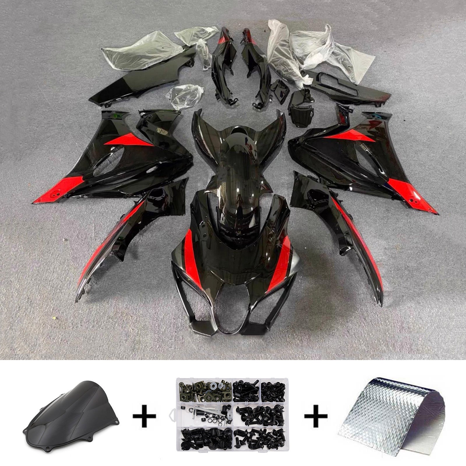 Injection Fairing Kit Bodywork Plastic ABS For Suzuki GSXR1000 2017-2026 K17