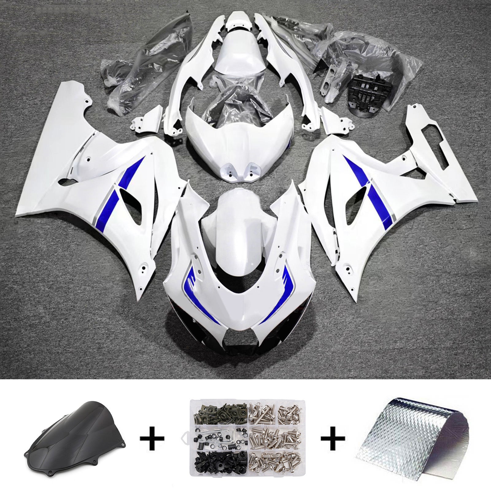 Injection Fairing Kit Bodywork Plastic ABS For Suzuki GSXR1000 2017-2026 K17