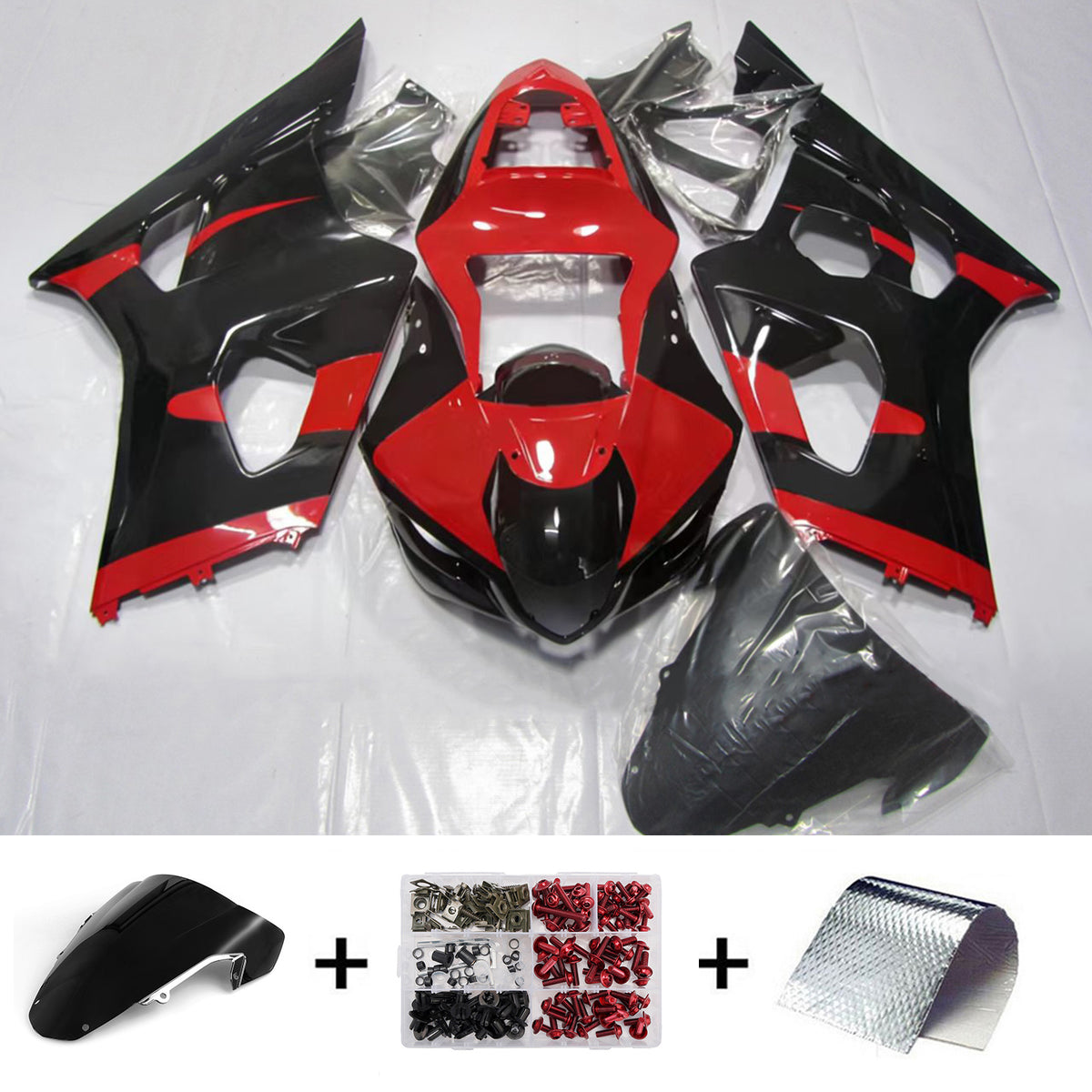 Injection Fairing Kit Bodywork Plastic ABS For Suzuki GSXR1000 2003-2004 K3