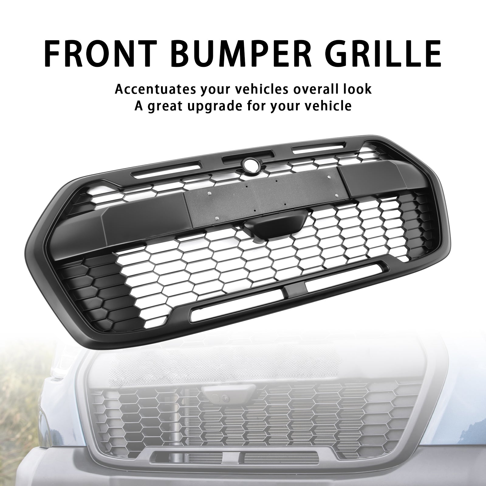 2019-Onwards Raptor Style Ford Transit MK8 Trail Front Bumper Grille 2467809