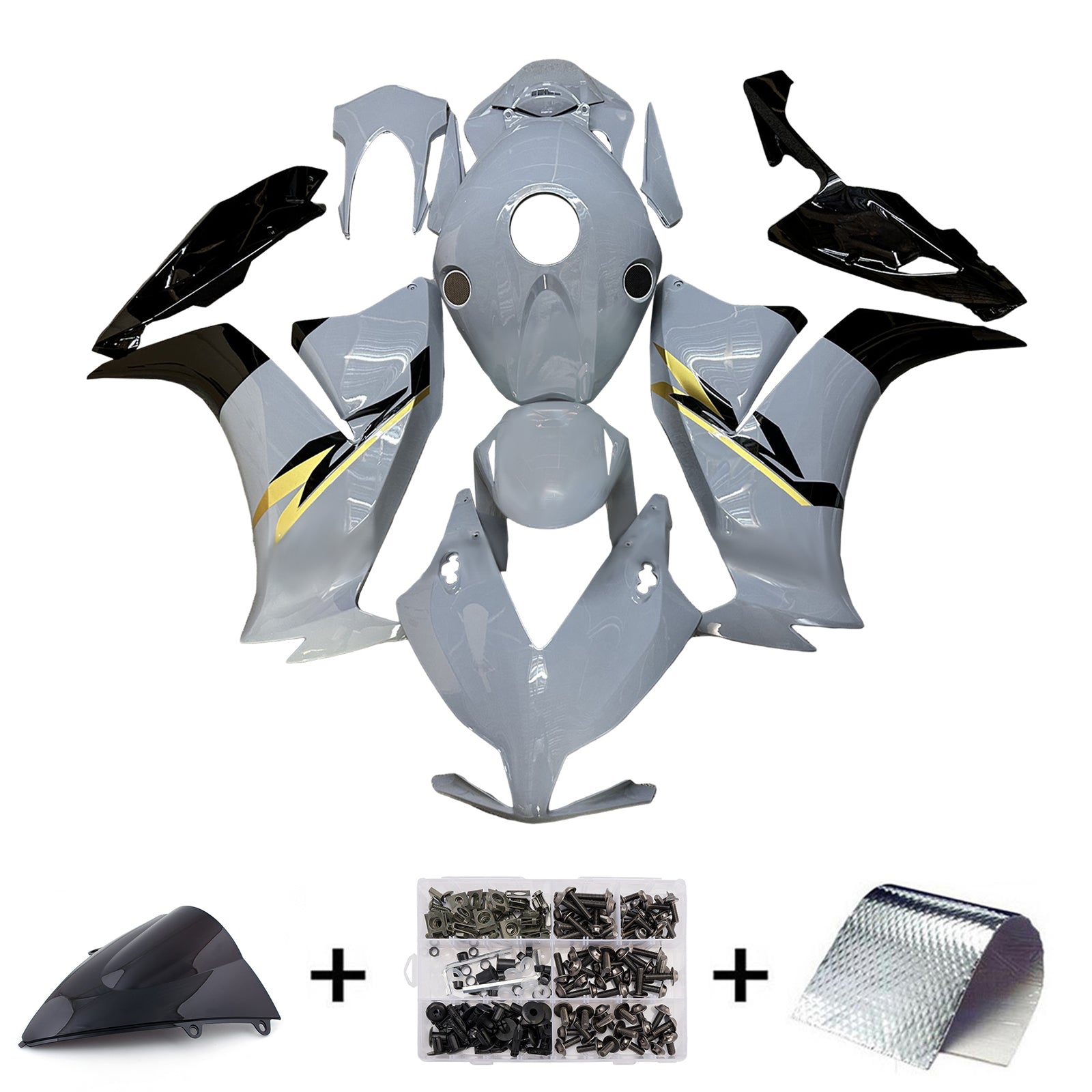 Injection Fairing Kit Bodywork Plastic ABS For 2012-2016 Honda CBR1000RR