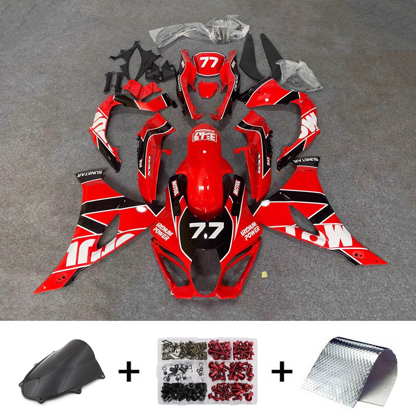 Injection Fairing Kit Bodywork Plastic ABS For Suzuki GSXR1000 2017-2026 K17